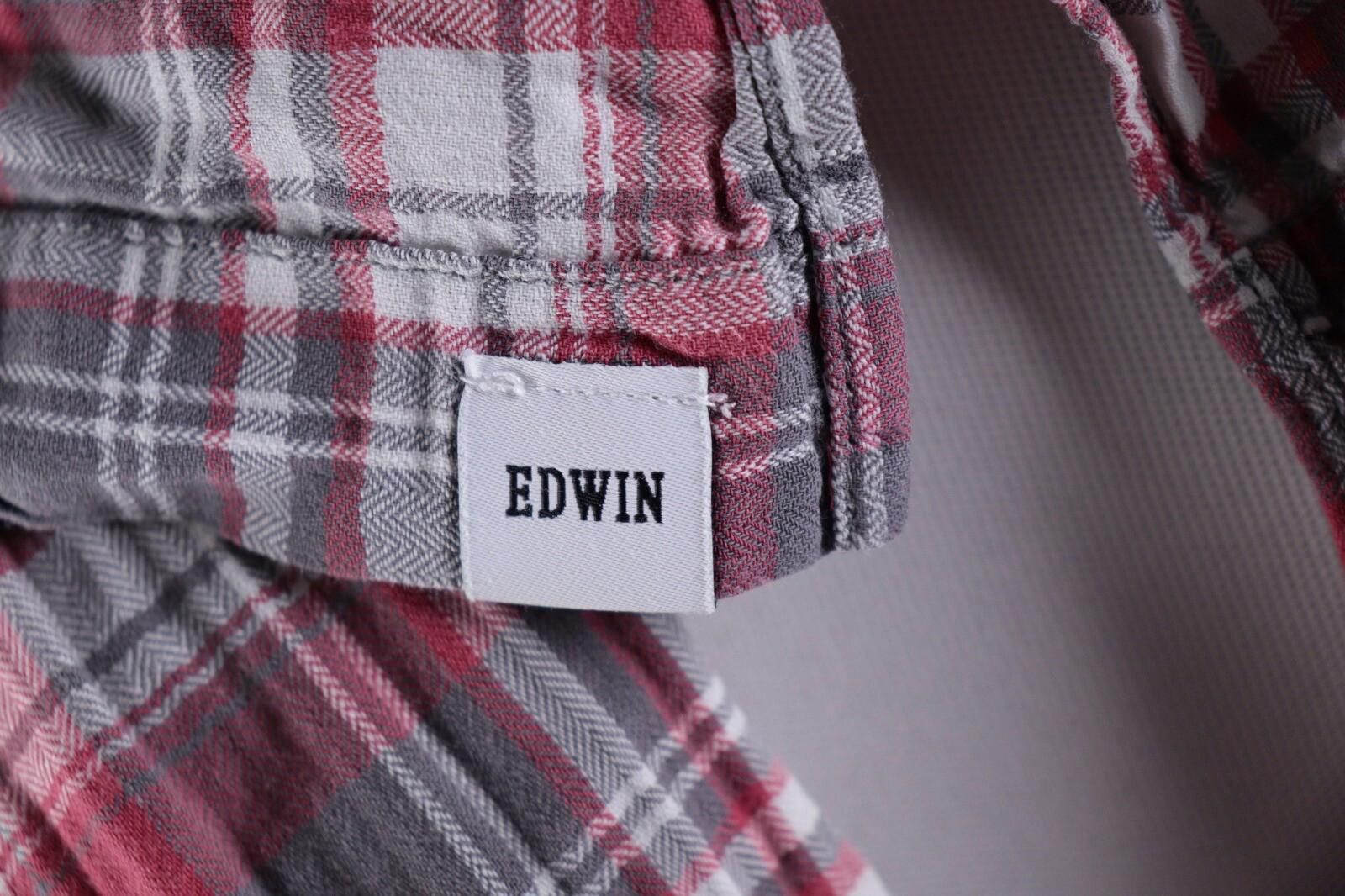 Edwin EDWIN Labour Multicolor Check Palid Flannel Shirt Size M Size US M / EU 48-50 / 2 - 12 Thumbnail
