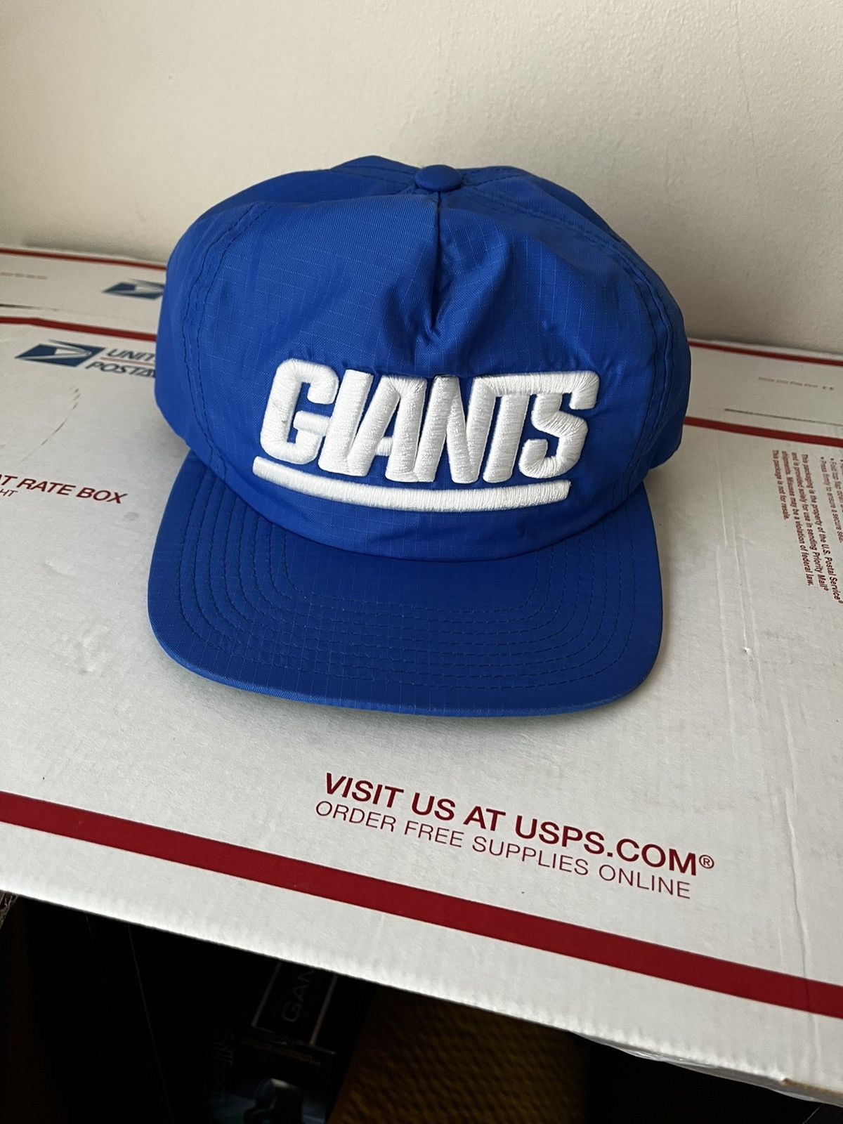 Mitchell & Ness New York Giants Snapback Football NFL Vintage Collection  Rare