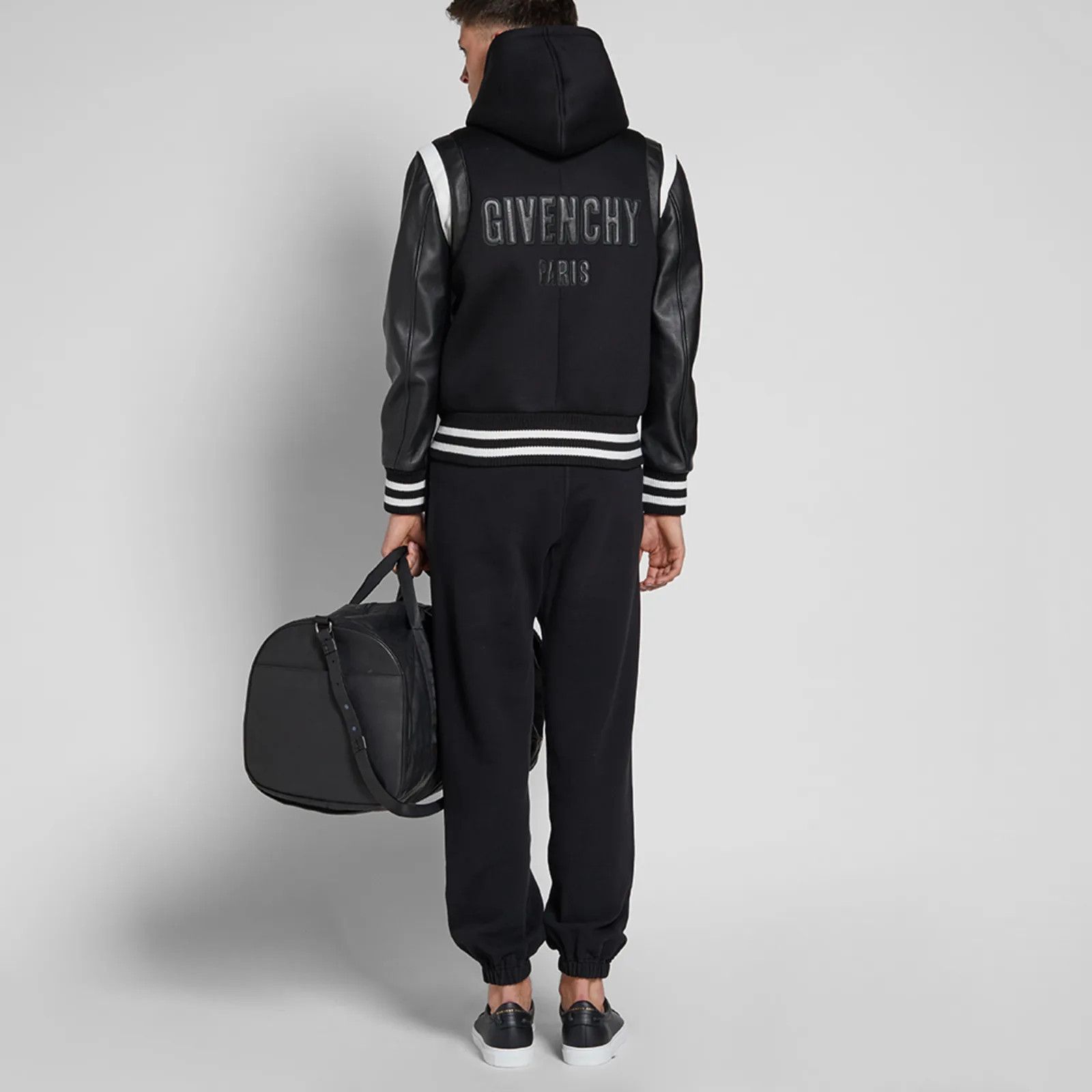 Givenchy Givenchy Neoprene Lambskin Leather Hoodie Teddy Jacket 48 Size US M / EU 48-50 / 2 - 12 Thumbnail