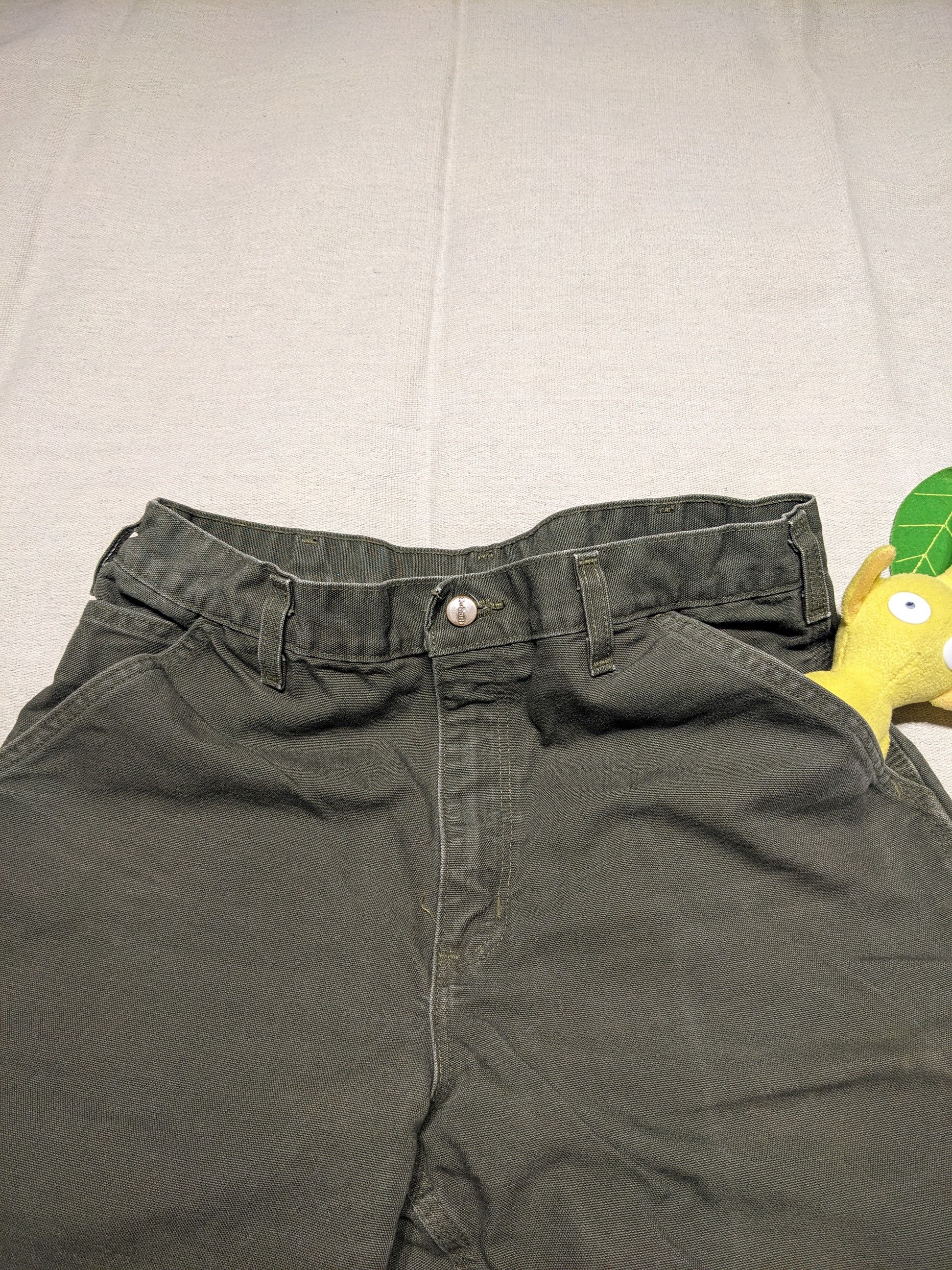 Carhartt Carhartt carpenter canvas pants mens 32 29 Size US 32 / EU 48 - 2 Thumbnail