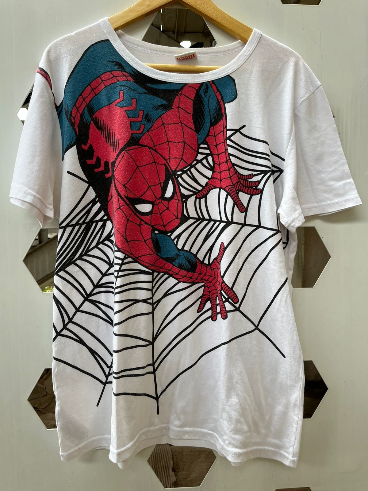 Marvel Comics Marvel Spiderman Cartoon graphic tee tshirt Size US L / EU 52-54 / 3 - 1 Thumbnail