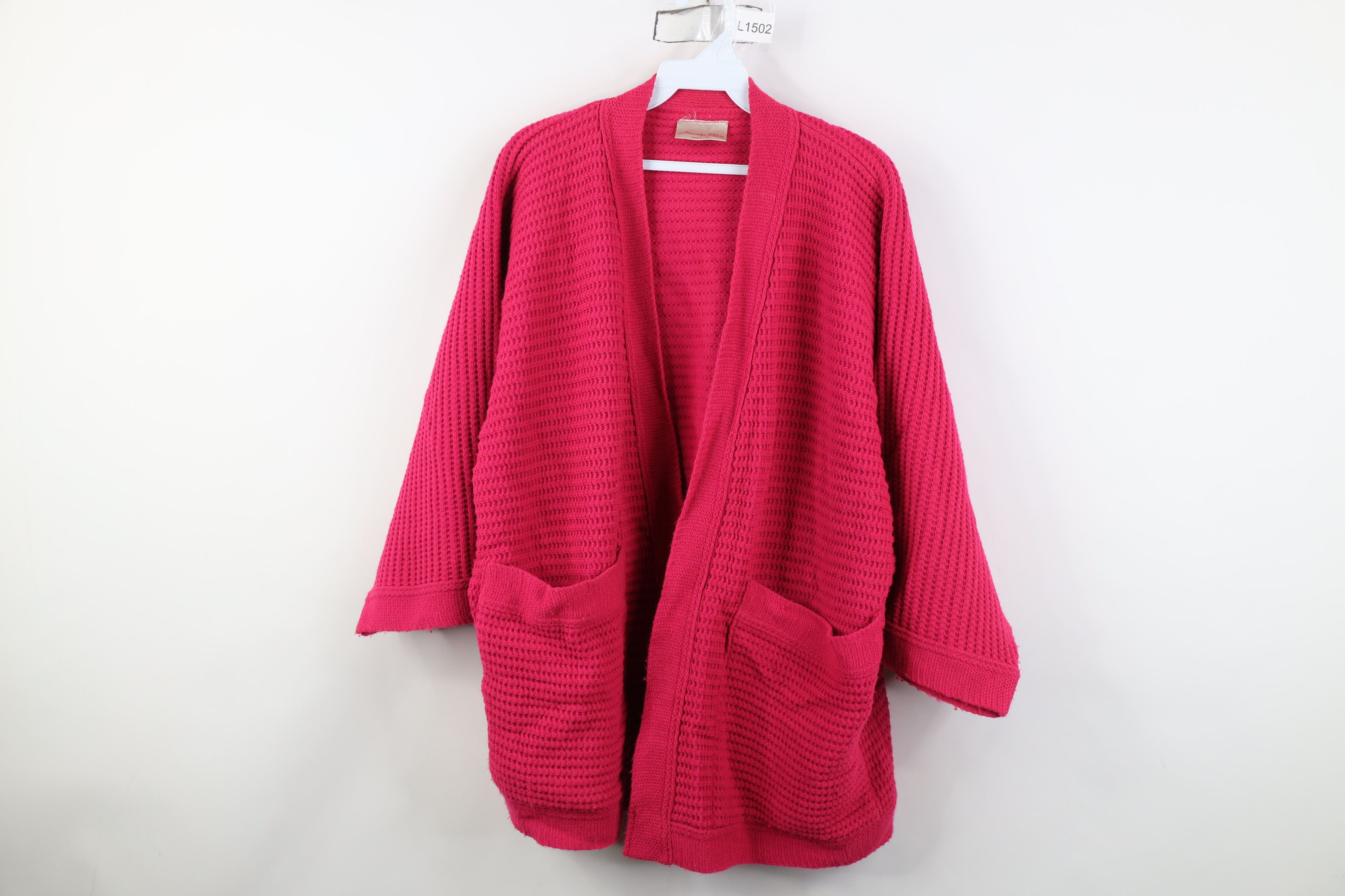 Vintage Vintage 80s 90s Streetwear Dolman Sleeve Cardigan Sweater US Size 3XL / US 20-22 - 1 Thumbnail