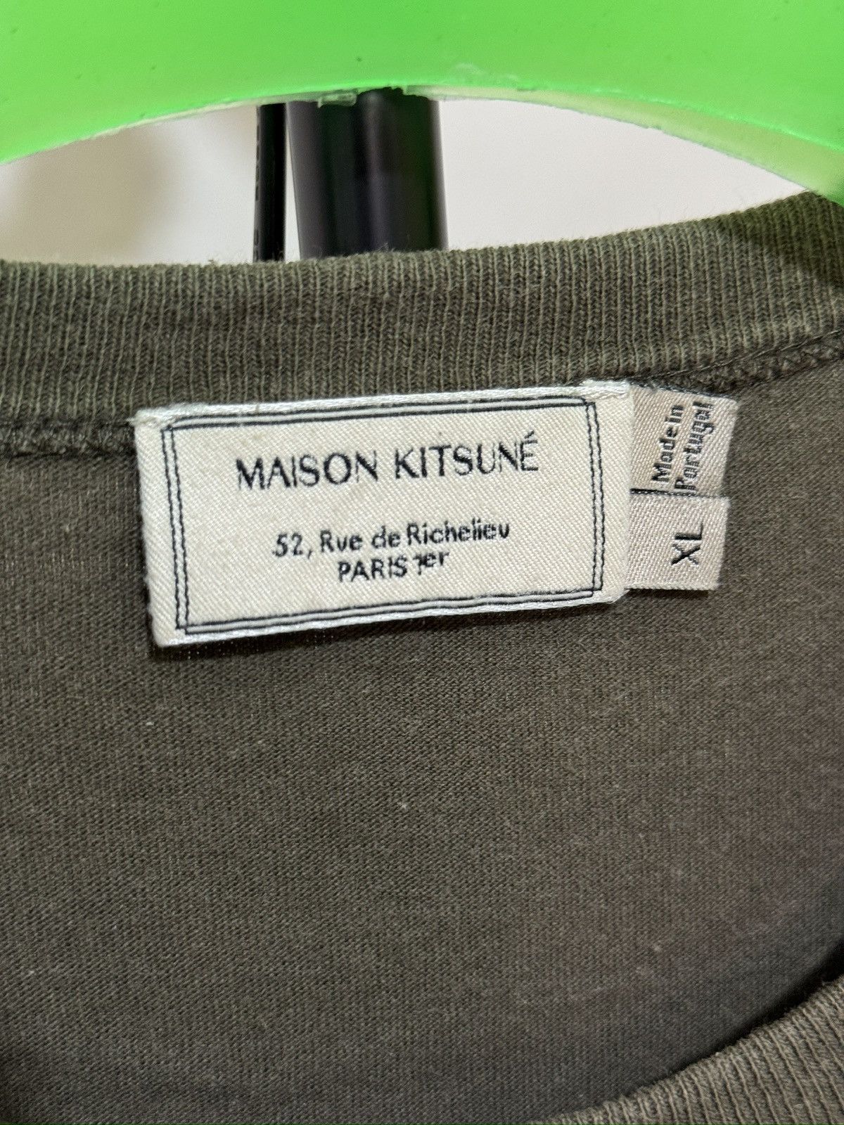 Maison Kitsune Parisien Tee by Maison Kitsune Size US XL / EU 56 / 4 - 2 Thumbnail