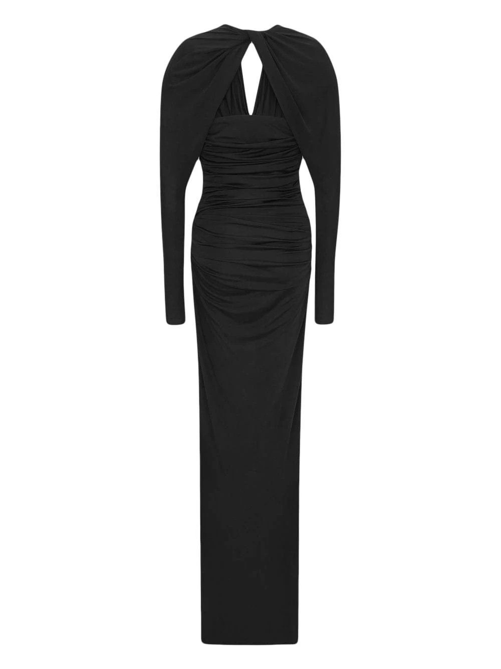 Saint Laurent Paris o1bcso1str1124 Dress in Black Size M / US 6-8 / IT 42-44 - 2 Thumbnail
