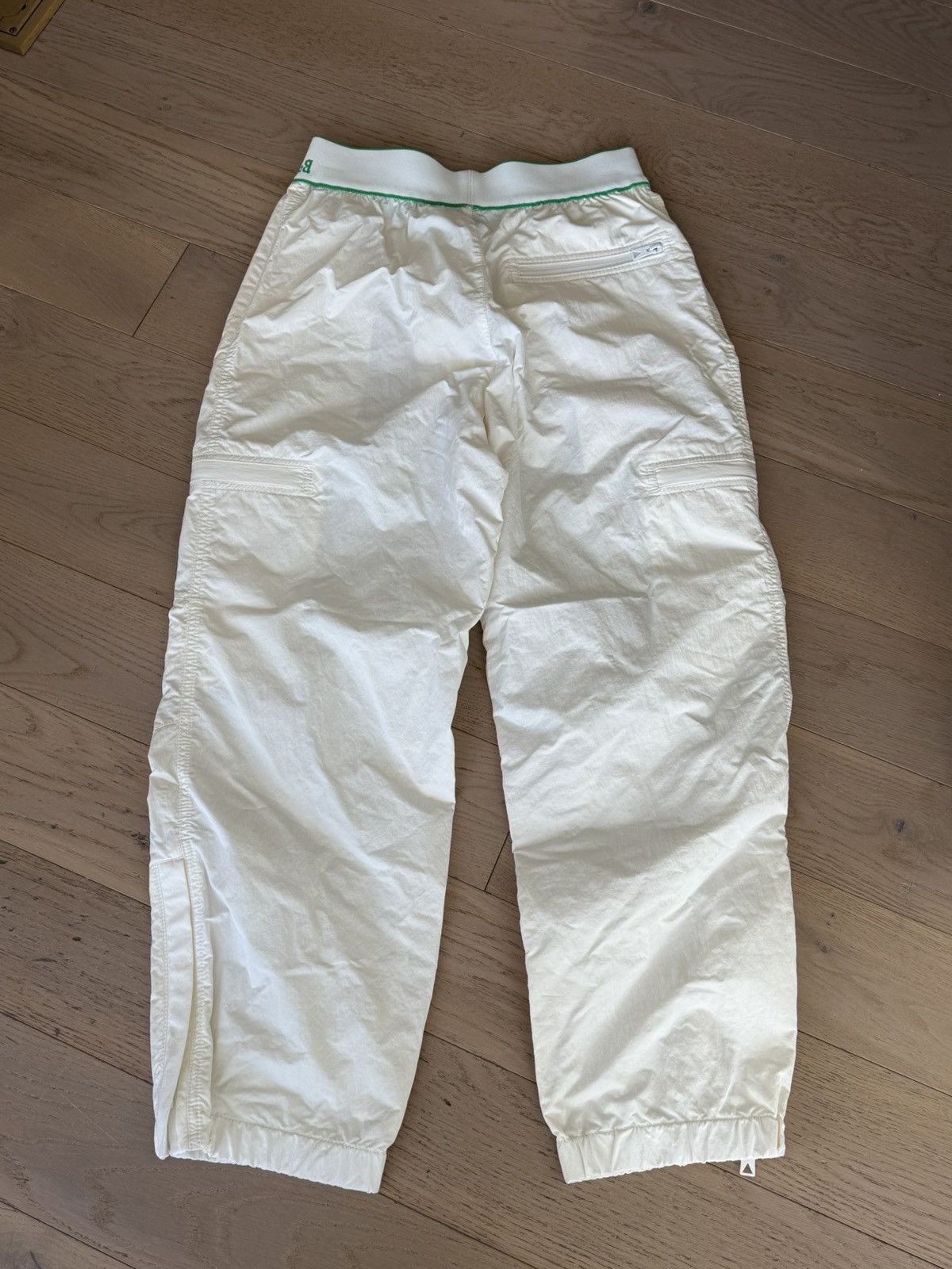 Bottega Veneta White paper nylon trousers pants Size US 30 / EU 46 - 9 Thumbnail