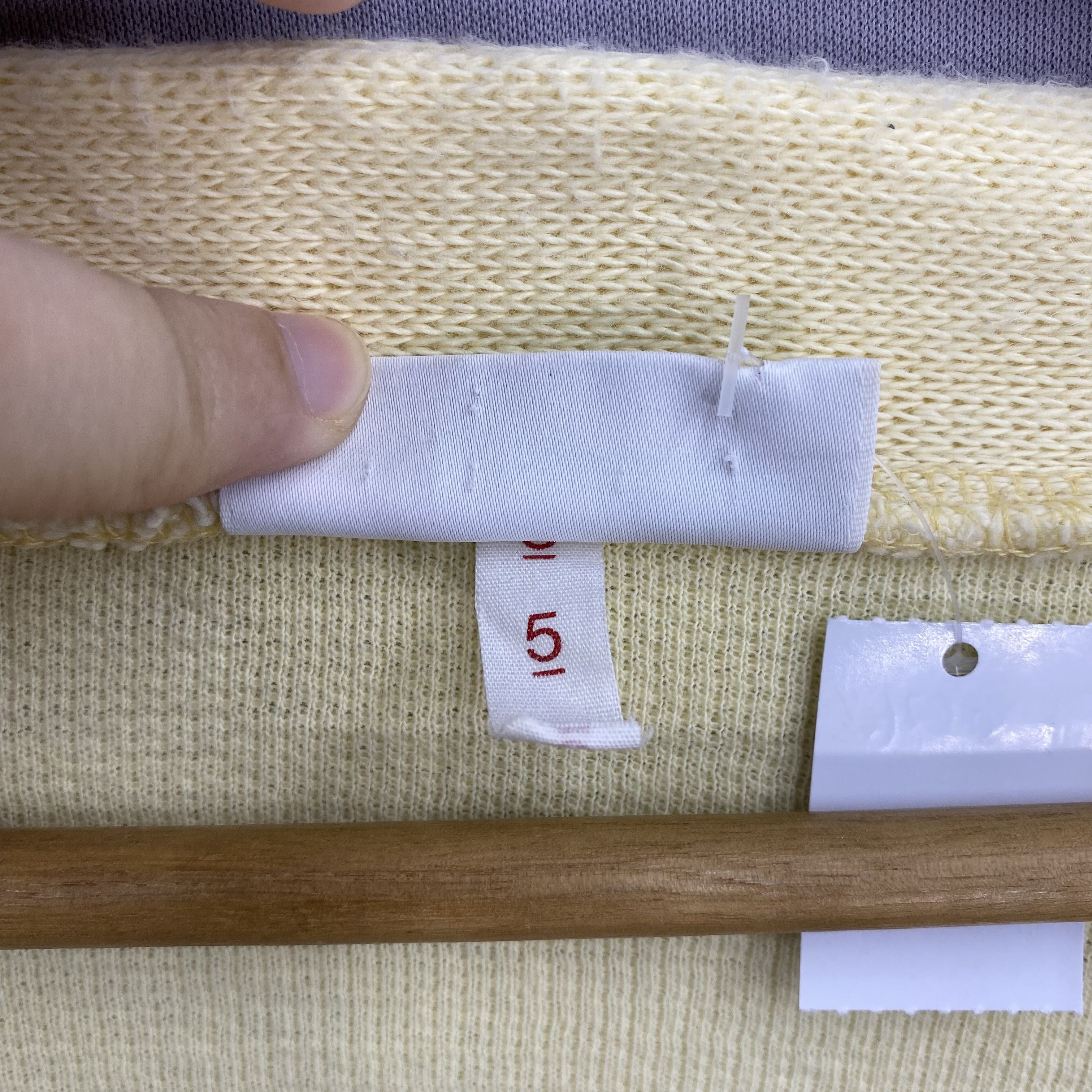 Lacoste Vintage 90s Lacoste Ribbed Knit Cardigan V-Neck Sweater Size US M / EU 48-50 / 2 - 9 Thumbnail