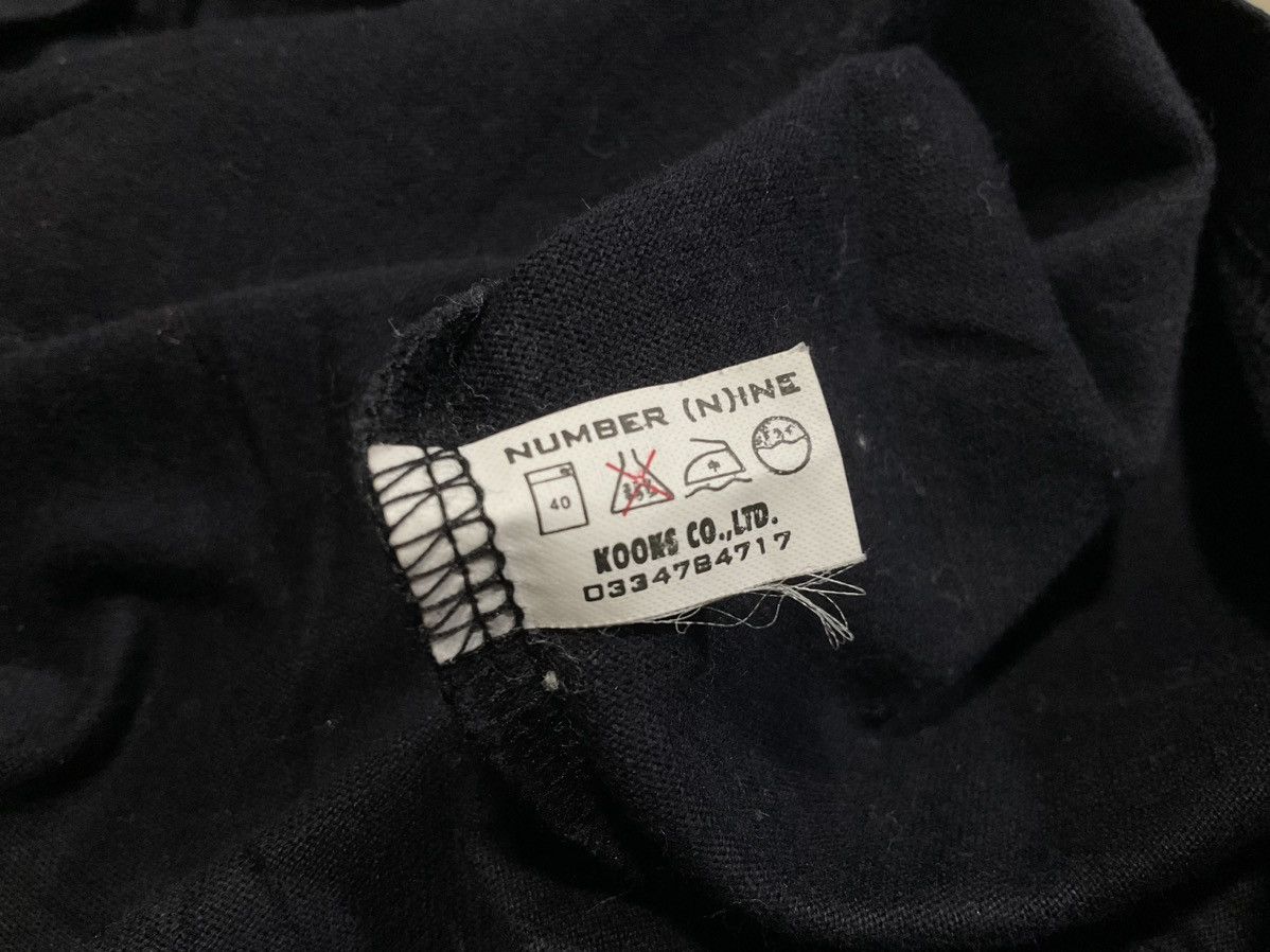 Number (N)ine 🔥Rare Archived Late 90s Vintage Number (N)ine Cardigan N(N) Size US M / EU 48-50 / 2 - 6 Thumbnail
