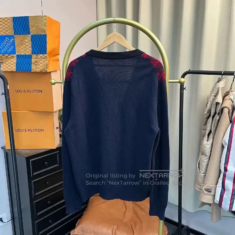 Miu Miu Miu Miu Navy Wool Cardigan for Women . Size S / US 4 / IT 40 - 2 Thumbnail