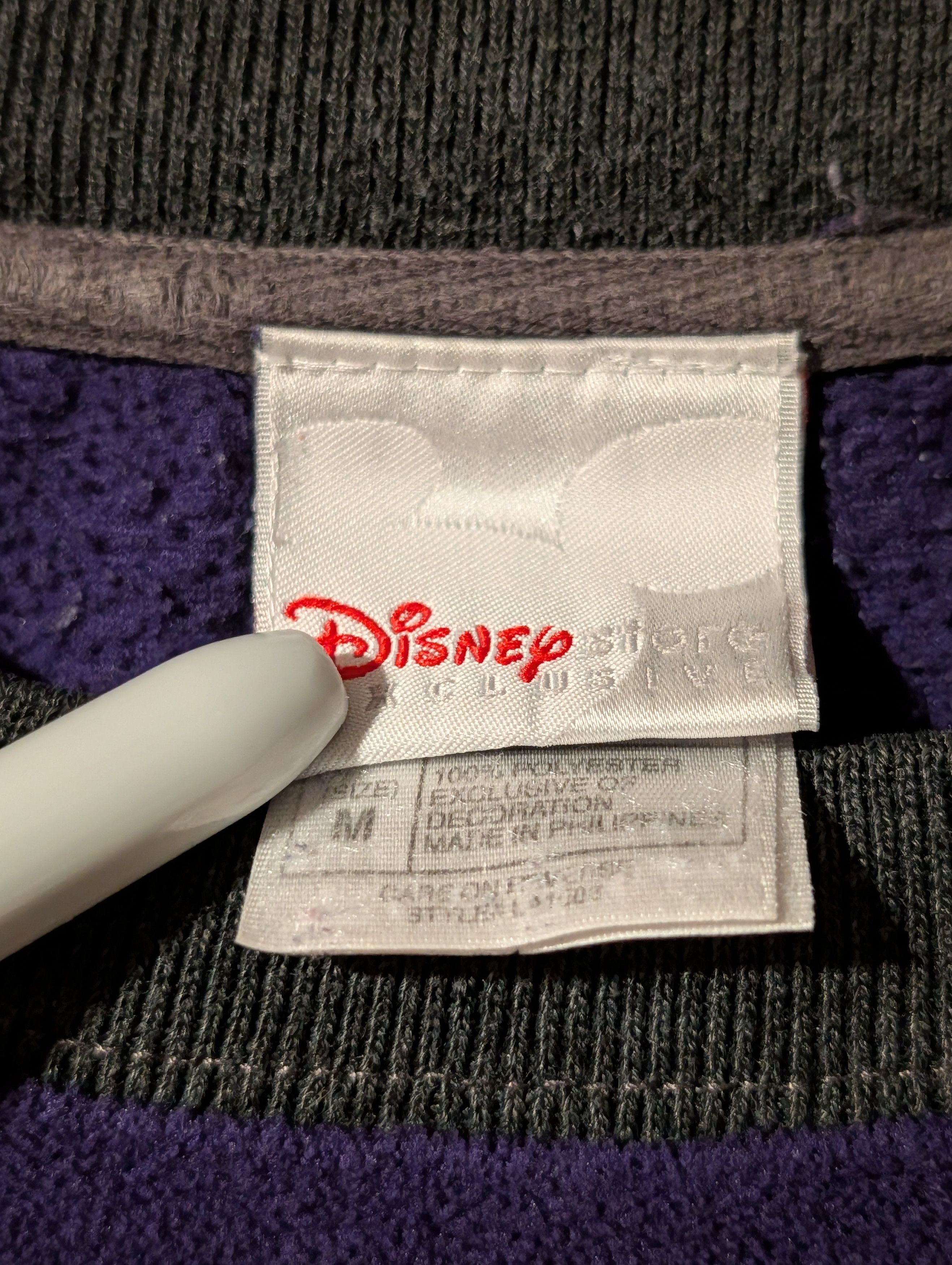 Disney Vintage Disney Store Eeyore Fleece Pullover Embroidered Boxy Size US M / EU 48-50 / 2 - 3 Thumbnail