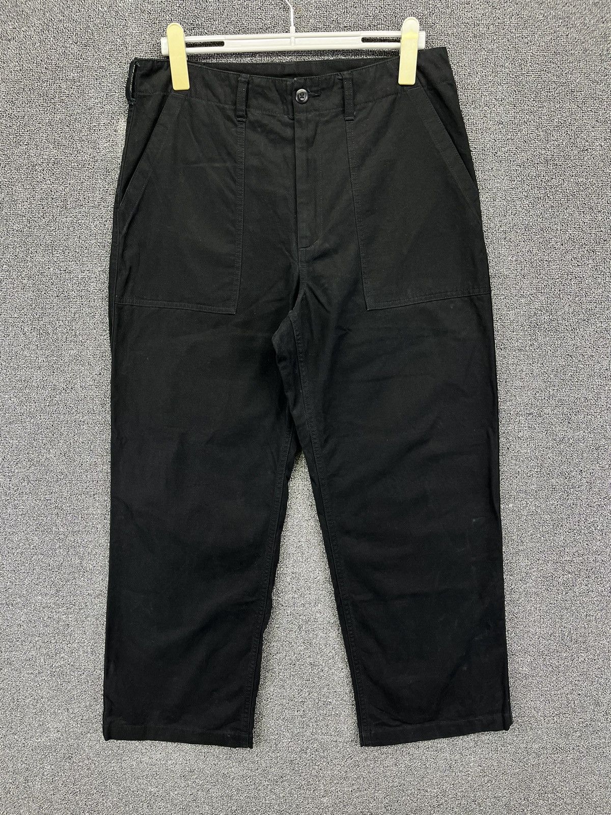 GU Gu Beigi Black Bush Pants Size US 34 / EU 50 - 1 Thumbnail