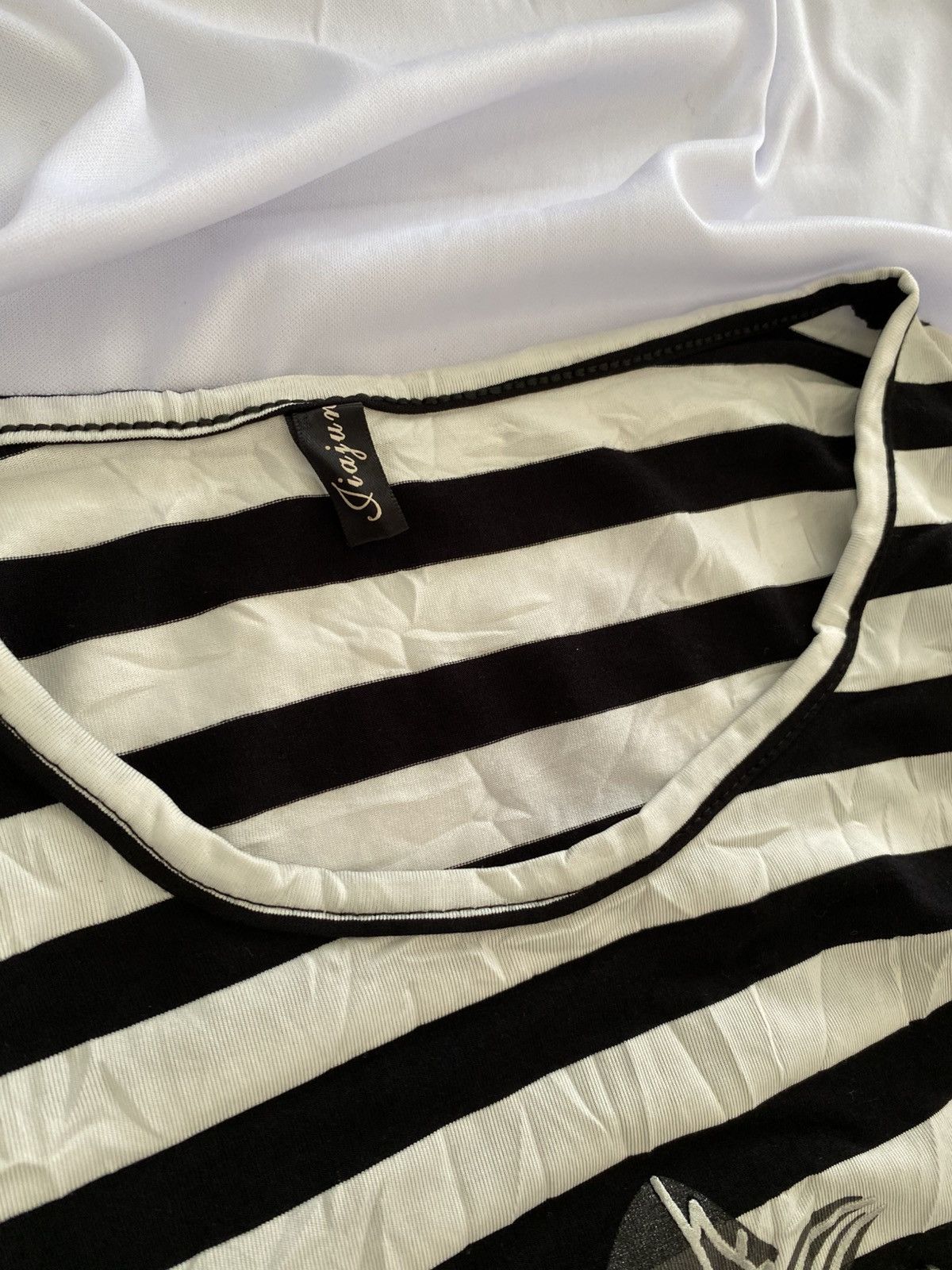 If Six Was Nine × KMRii japan cross skull chromehearts style longsleeve stripe Size S / US 4 / IT 40 - 5 Thumbnail