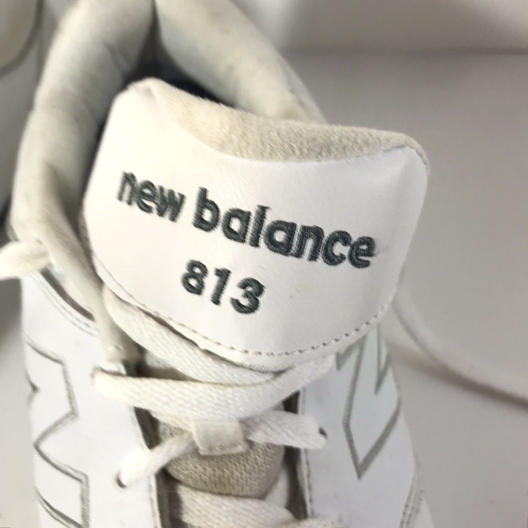 New Balance New Balance 813 Low-Top Sneakers Athletic Mens Size 14 White Breathable Cushioned Athleisure Size US 14 / EU 47 - 2 Thumbnail