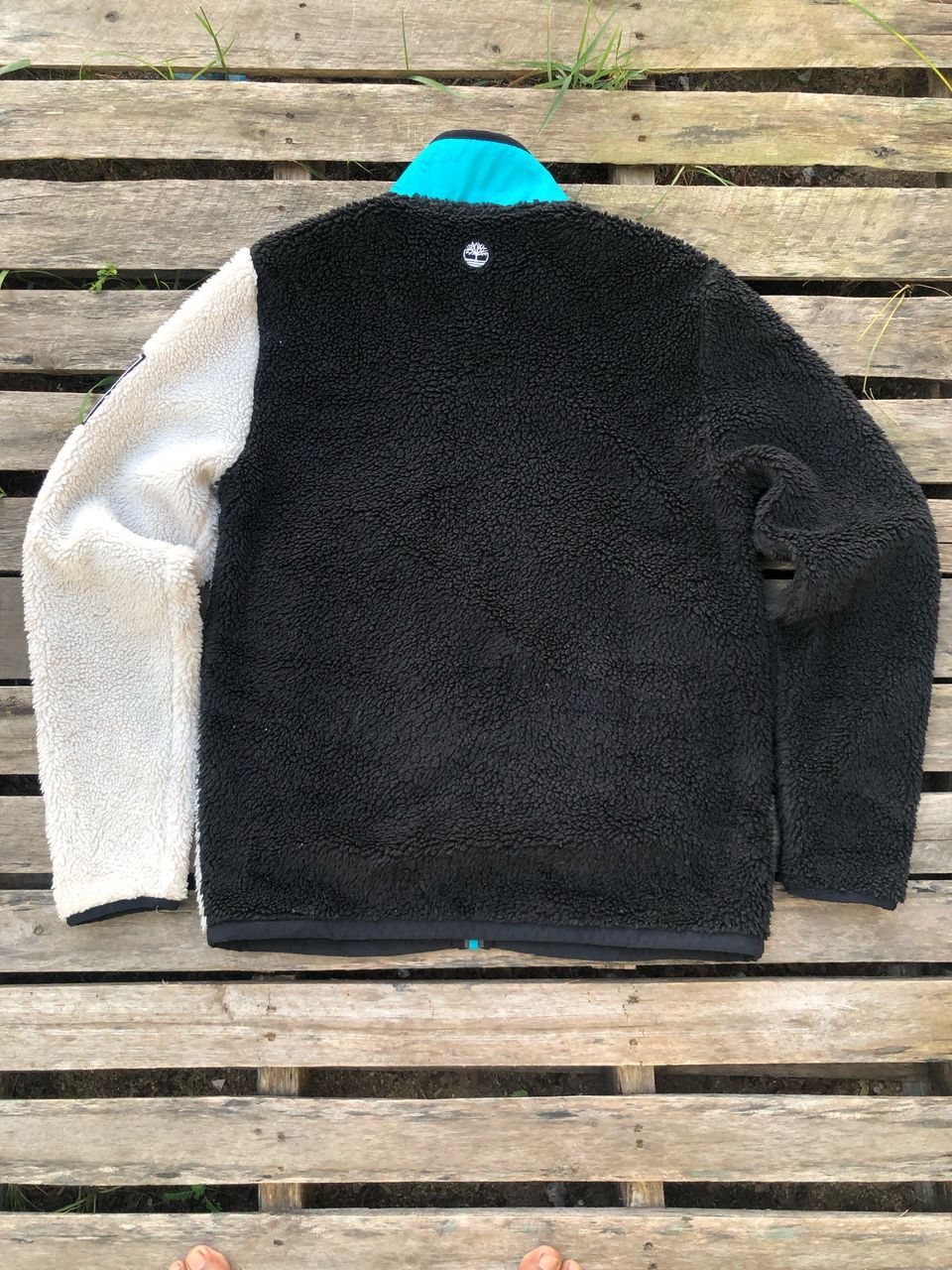 Timberland Timberland Multicolor Sherpa Fleece Jacket Size US M / EU 48-50 / 2 - 2 Thumbnail