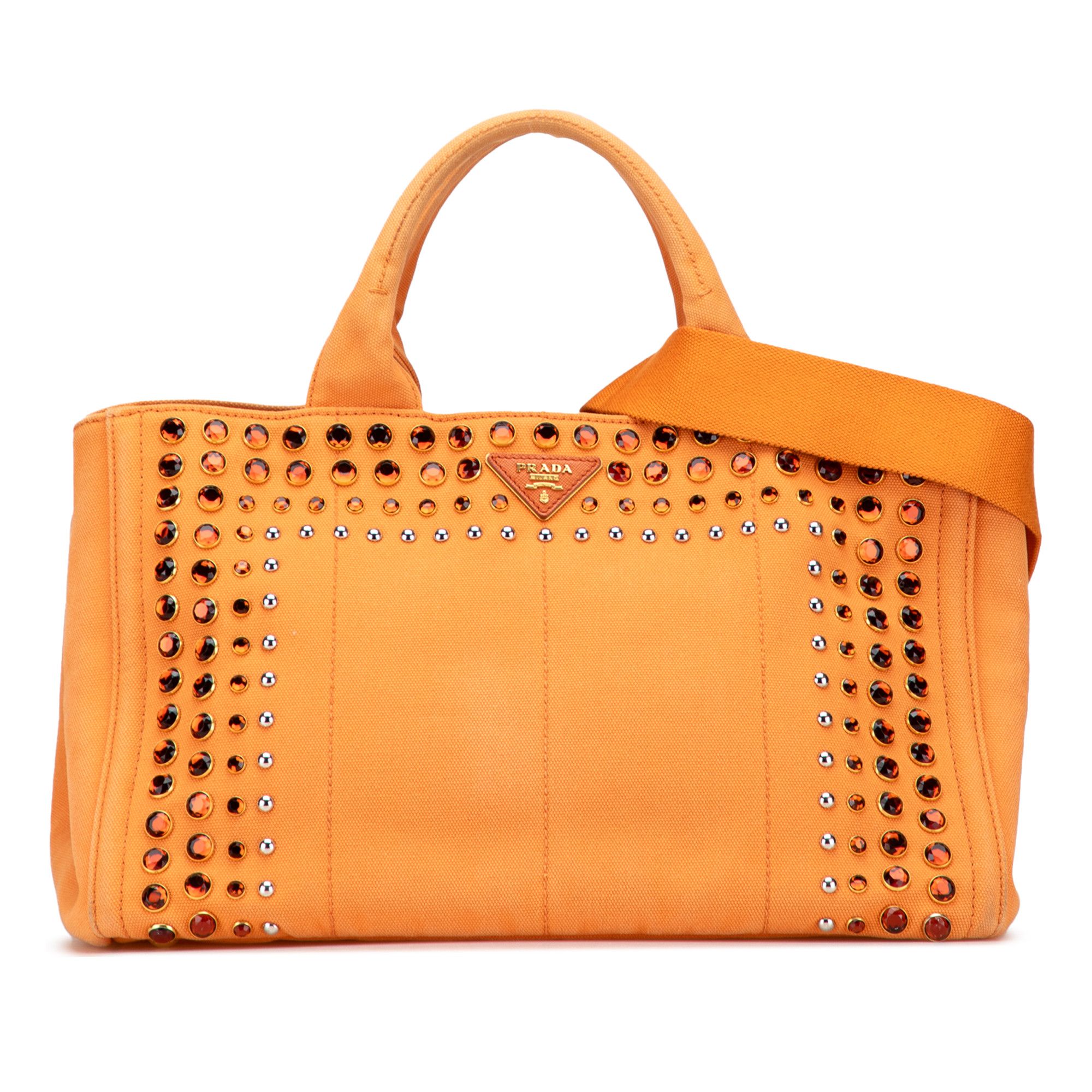 Prada Prada Canvas Canapa Bijoux Satchel Size ONE SIZE - 1 Thumbnail
