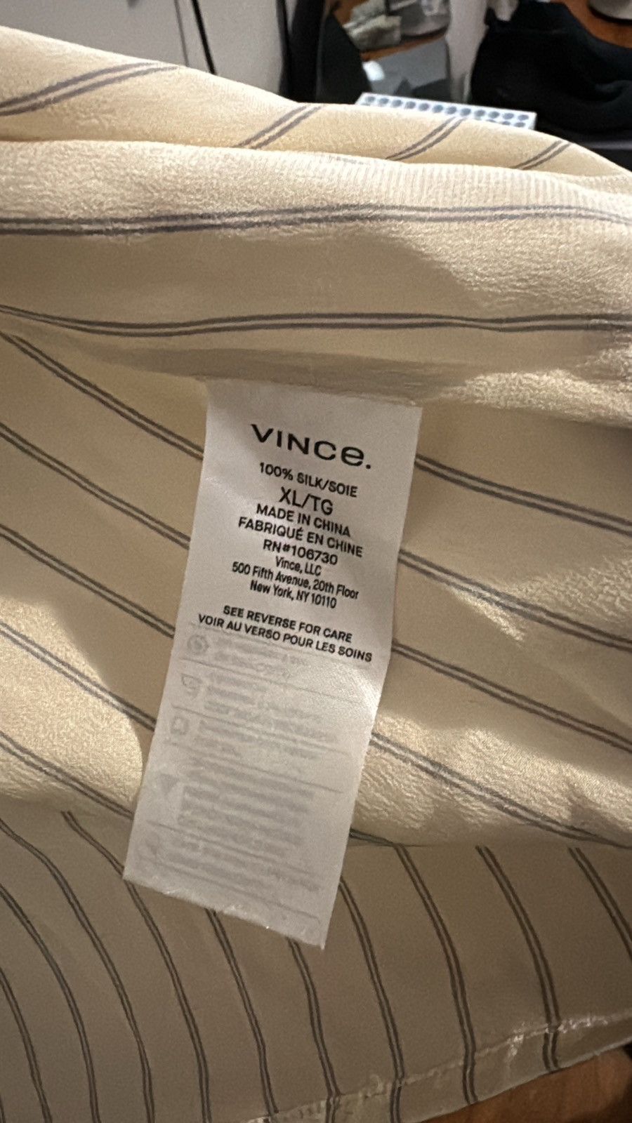Vince Vince silk button up Size XL / US 12-14 / IT 48-50 - 6 Thumbnail