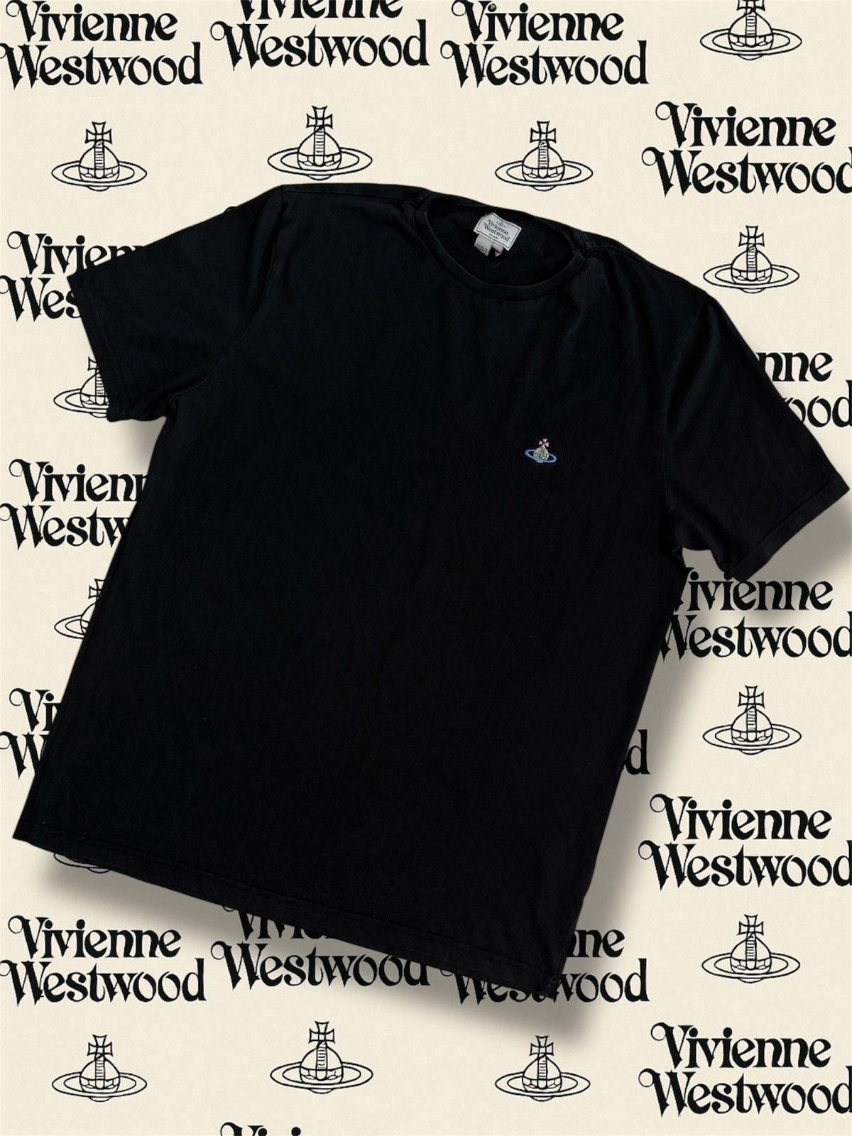 Vivienne Westwood Vintage Vivienne Westwood tee size XL black rare Size US XL / EU 56 / 4 - 1 Thumbnail