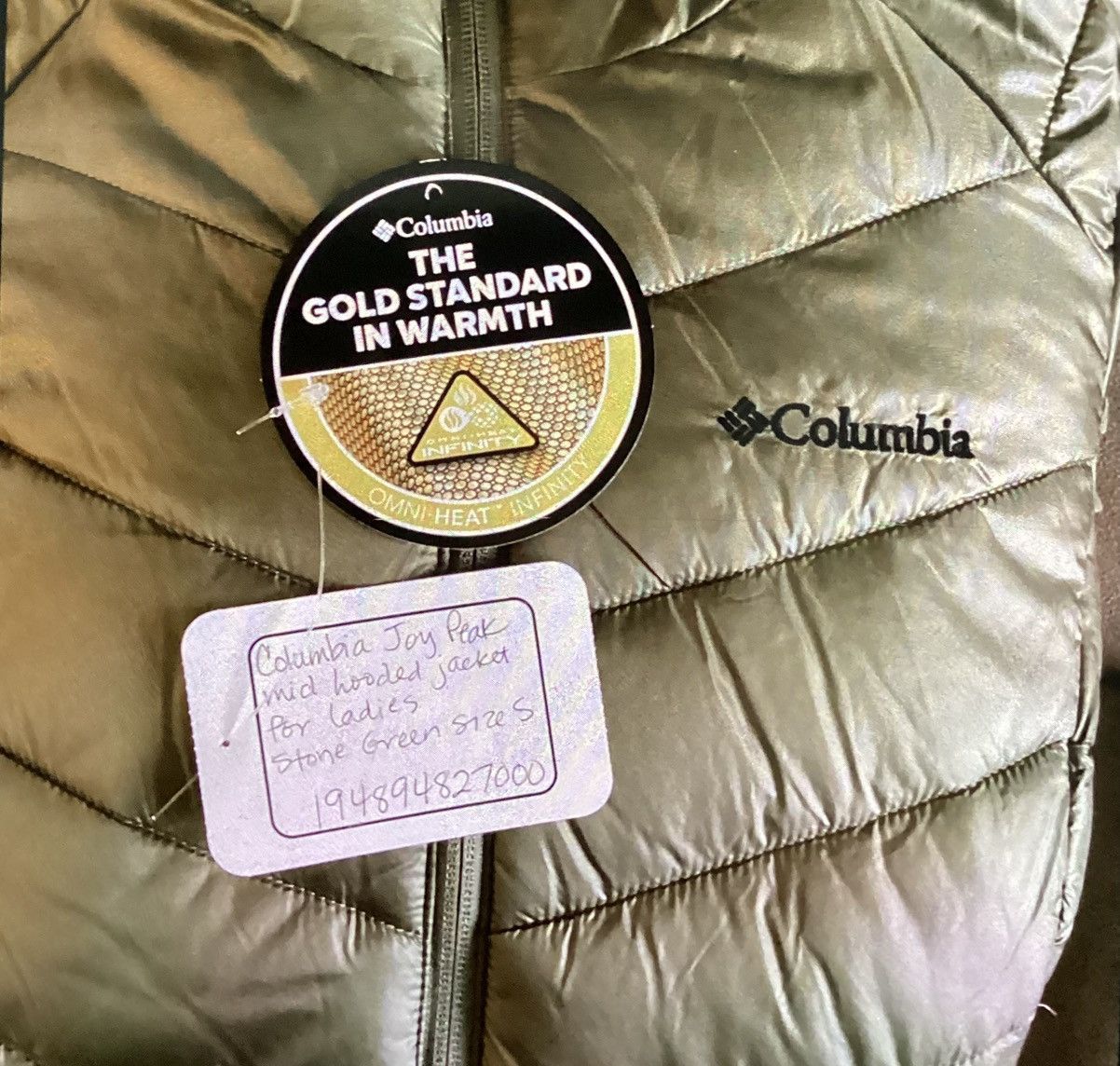 Columbia Columbia Joy Peak Hooded Jacket Size S / US 4 / IT 40 - 5 Thumbnail