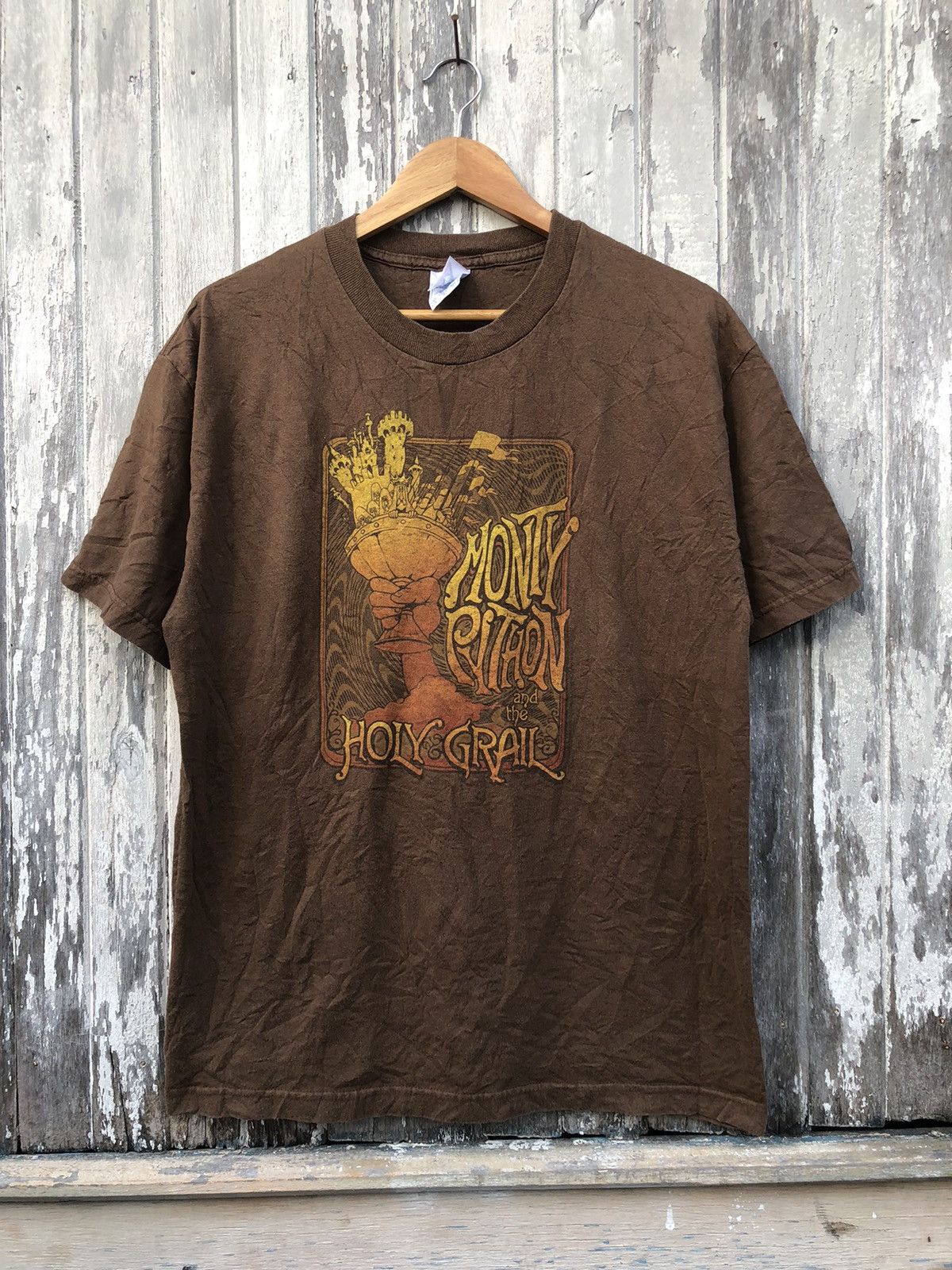 Vintage Vintage Y2K Monty Python And The Holy Grail Movie Tee Size US L / EU 52-54 / 3 - 1 Thumbnail