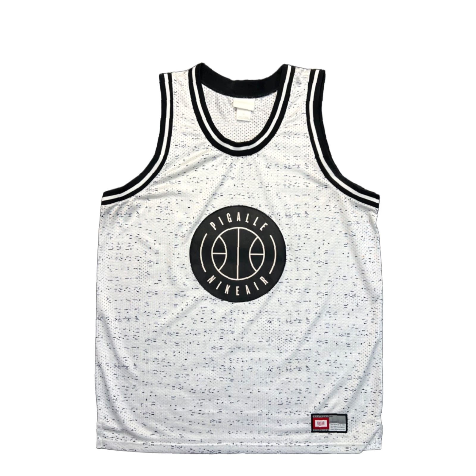 Nike Nike Air Pigalle Basketball Jersey XL Men Tank White Size US XL / EU 56 / 4 - 1 Thumbnail