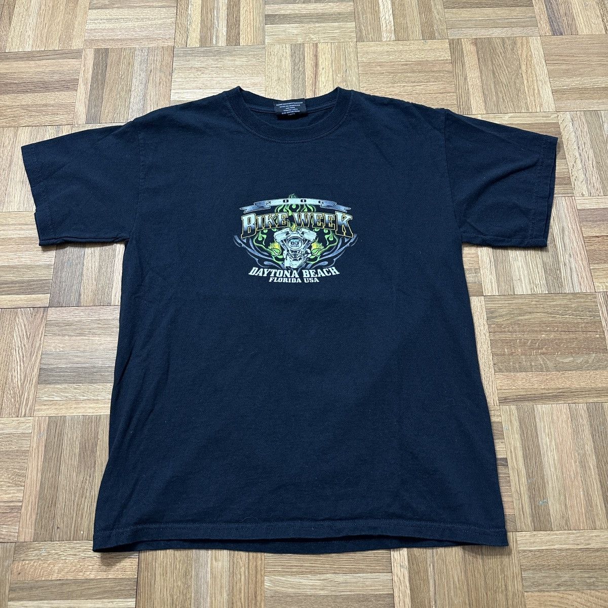 Steve And Barrys Vintage 2006 Bike Week tee Size US M / EU 48-50 / 2 - 2 Thumbnail