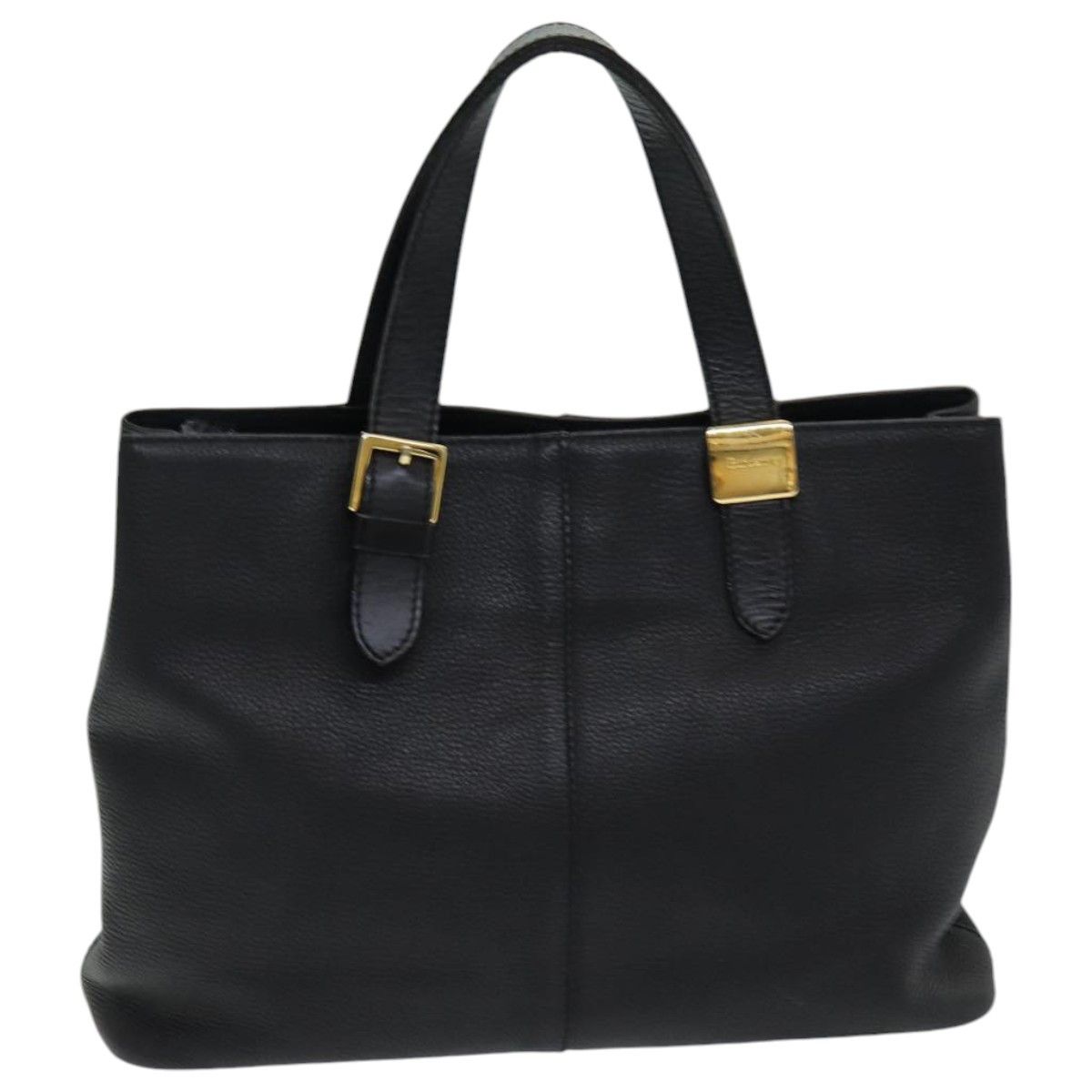 Burberry Nova Check Black Leather Handbag (Pre-Owned) Size ONE SIZE - 1 Thumbnail