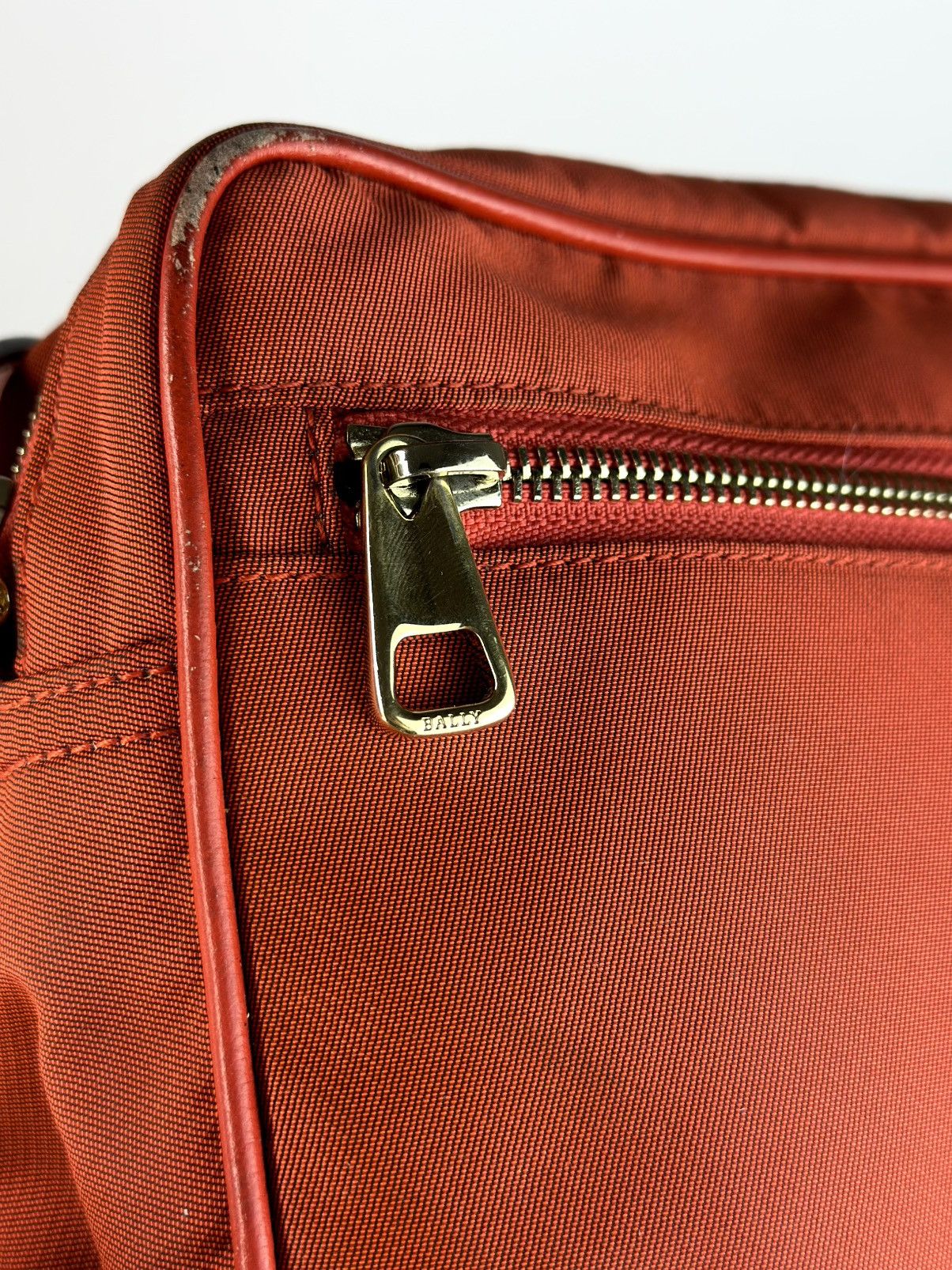 Bally Bally Red Nylon Bag Size ONE SIZE - 7 Thumbnail