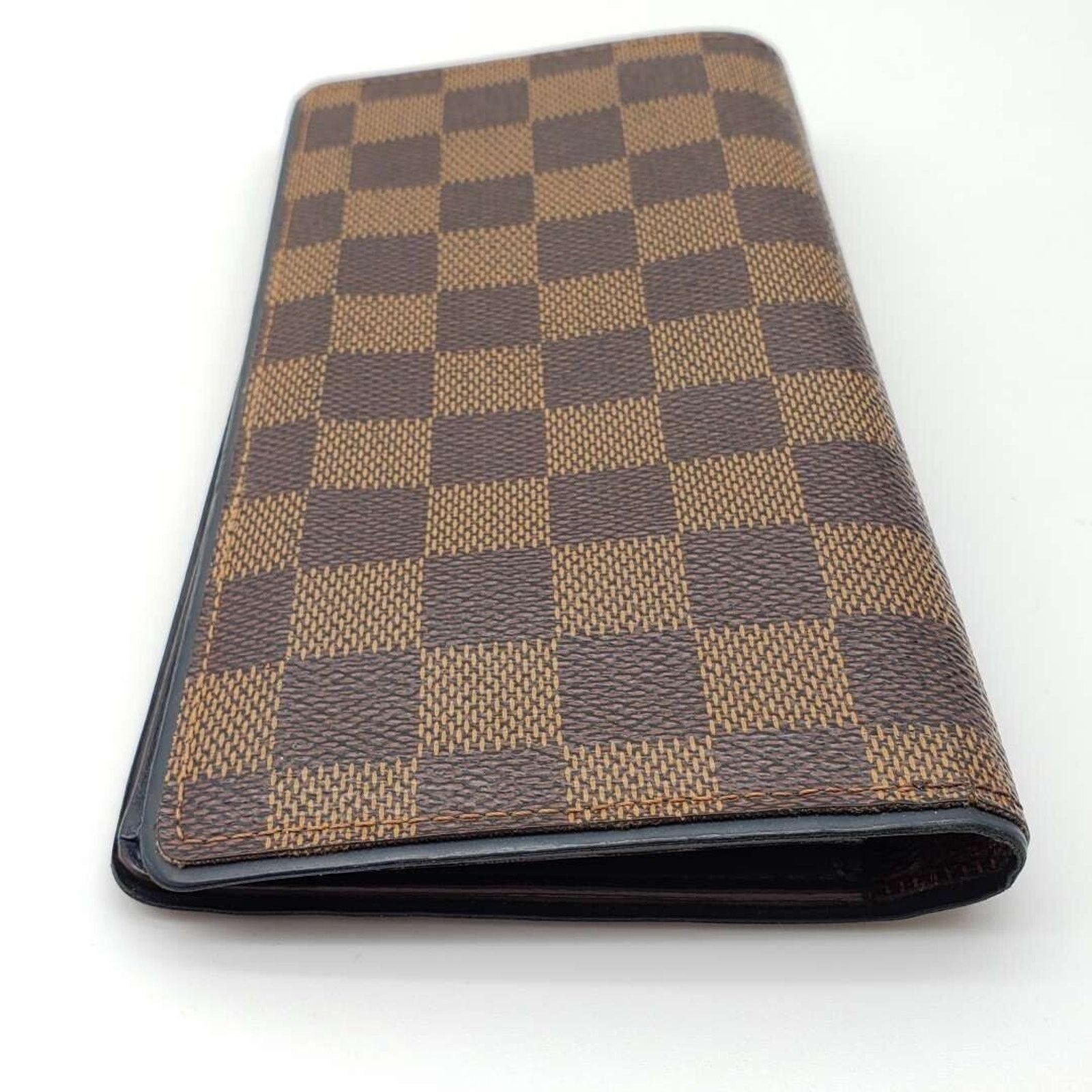 Louis Vuitton Authentic Louis Vuitton Portefeuille Brazza Damier Ebene Size ONE SIZE - 4 Thumbnail