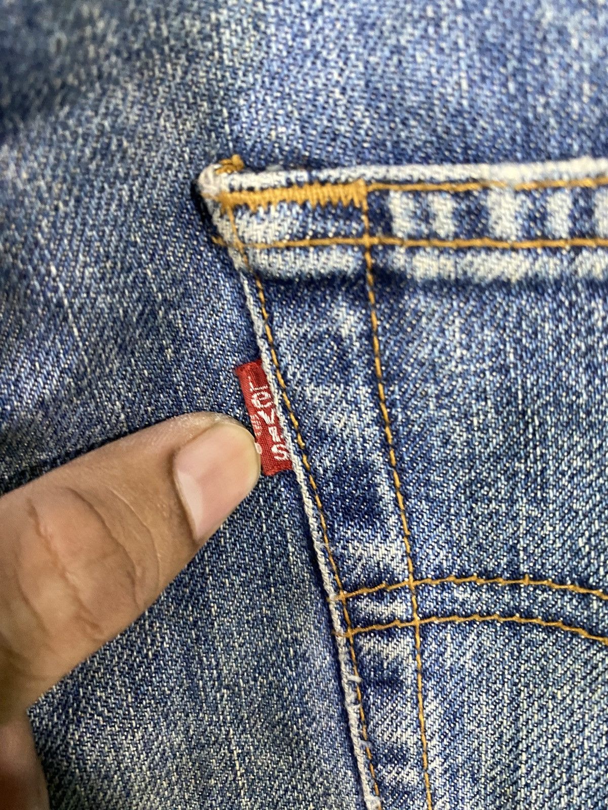 Levi's Vintage 90s levis 512 baggy denim Size US 33 - 8 Thumbnail