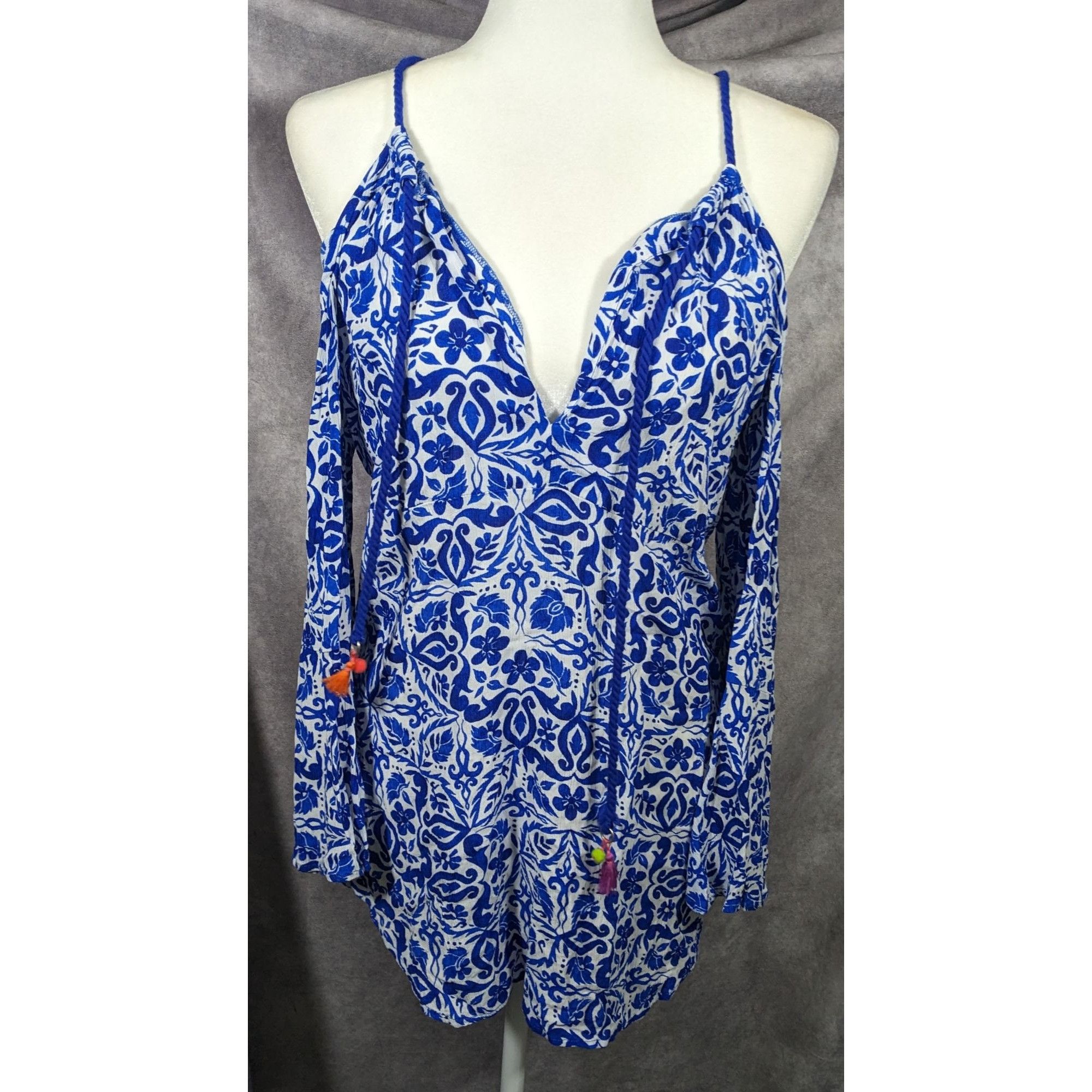 Nanette Lepore Nanette Lepore Tanavera Tunic Swim Cover Up Size XS Size ONE SIZE - 11 Thumbnail