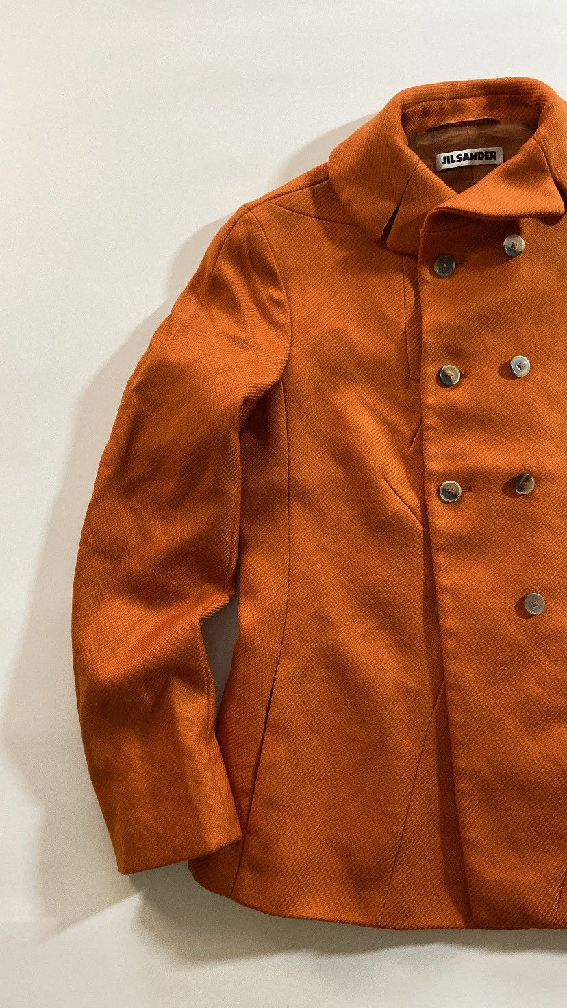 Jil Sander Rare Jil Sander by Raf Simons Button up blazer suit jacket Size XS / US 0-2 / IT 36-38 - 4 Thumbnail