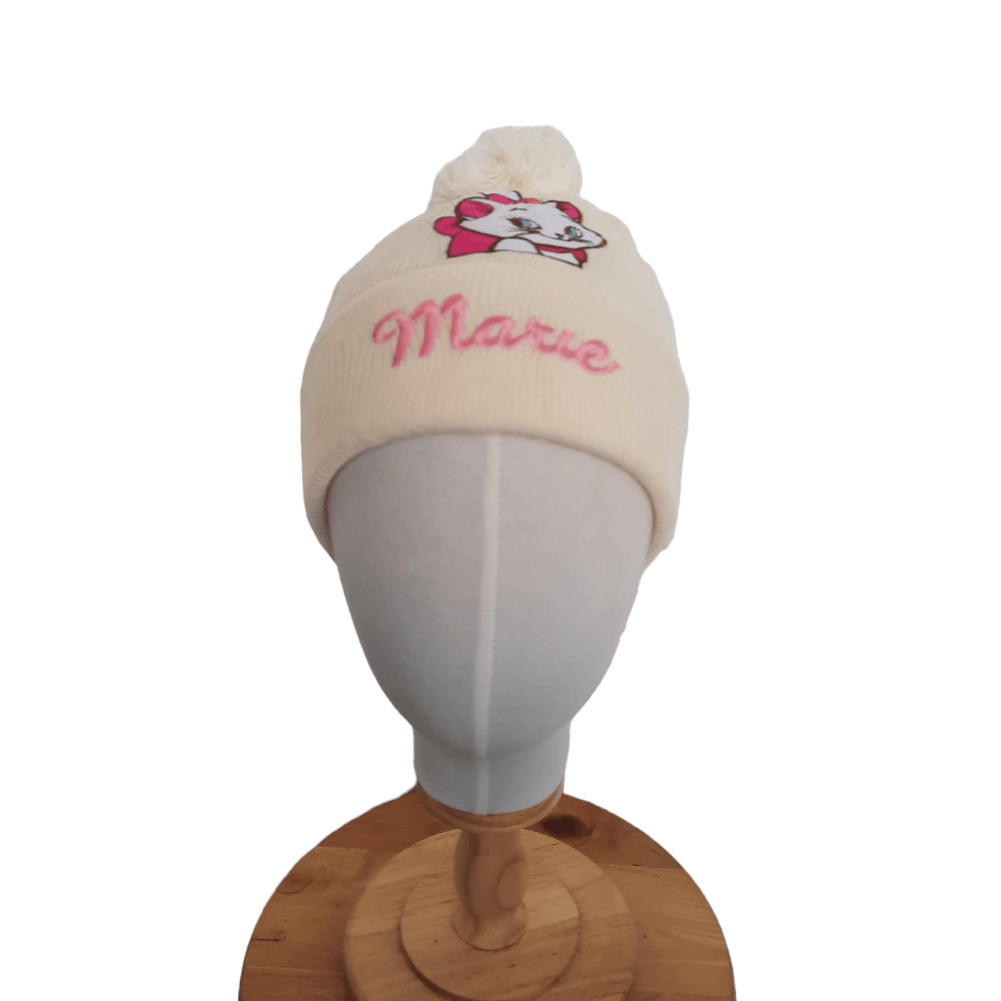 image of Archival Clothing x Cartoon Network Disney Marie Character Cartoon Beanie Hat, Men's