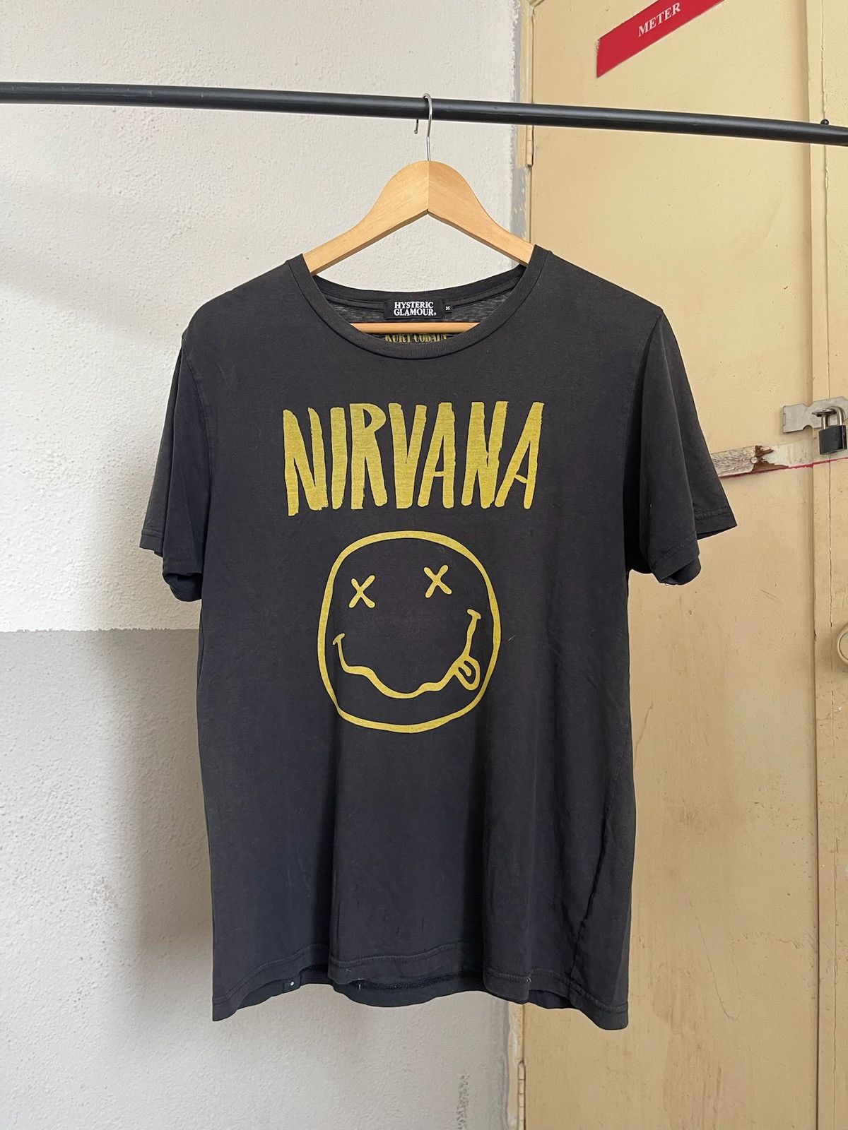 Hysteric Glamour × Japanese Brand Hysteric Glamour Nirvana Smiley Lyrics Tshirt Size US M / EU 48-50 / 2 - 1 Thumbnail