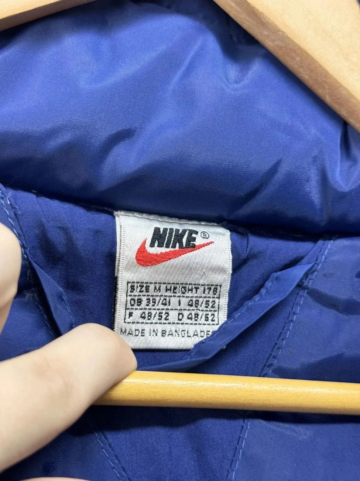 Nike × Vintage Vintage 90s Nike Down Feather Puffer Jacket Size US M / EU 48-50 / 2 - 9 Thumbnail