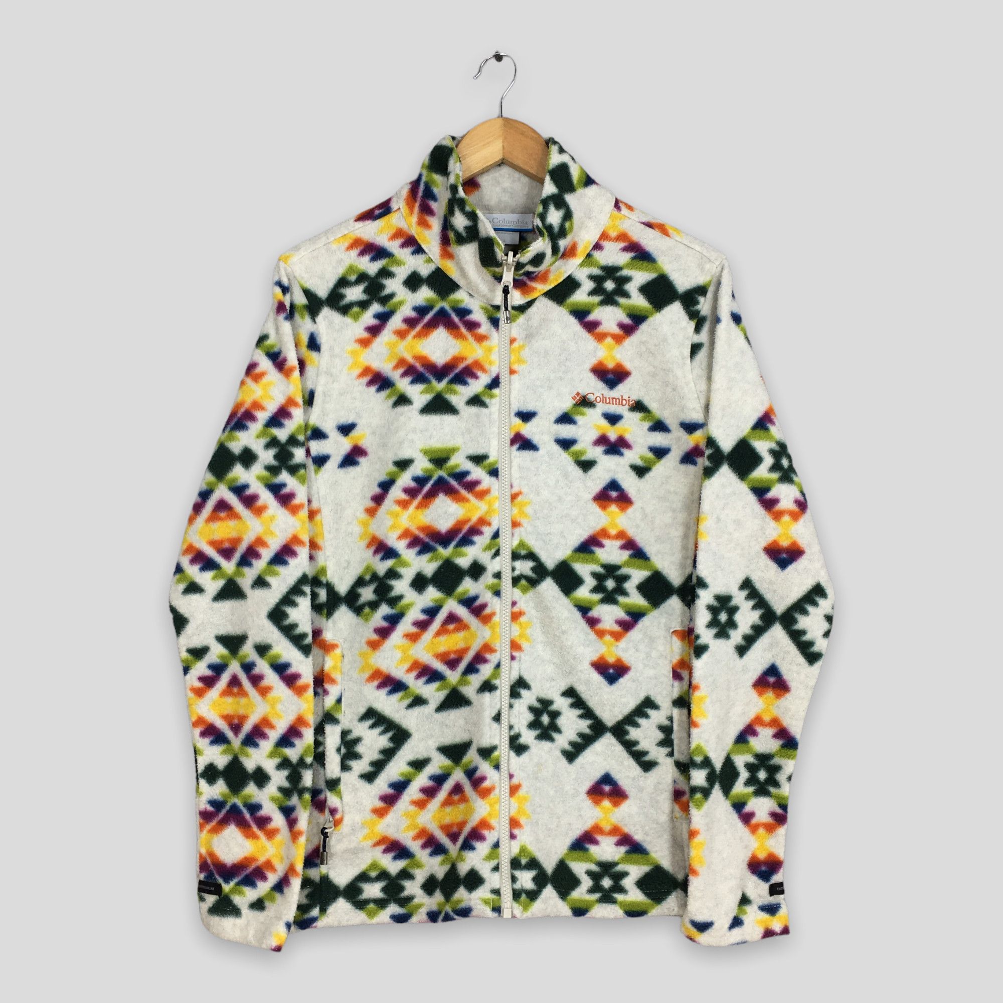 Columbia Columbia Aztec Navajo Tribal Deep Pile Fleece Sweater Large Size US L / EU 52-54 / 3 - 1 Thumbnail