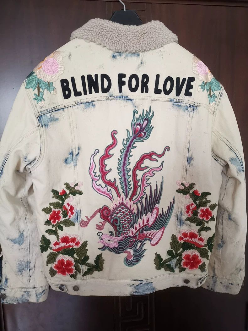 Gucci Gucci Acid Wash Shearling Jacket - dmc Size US S / EU 44-46 / 1 - 1 Thumbnail