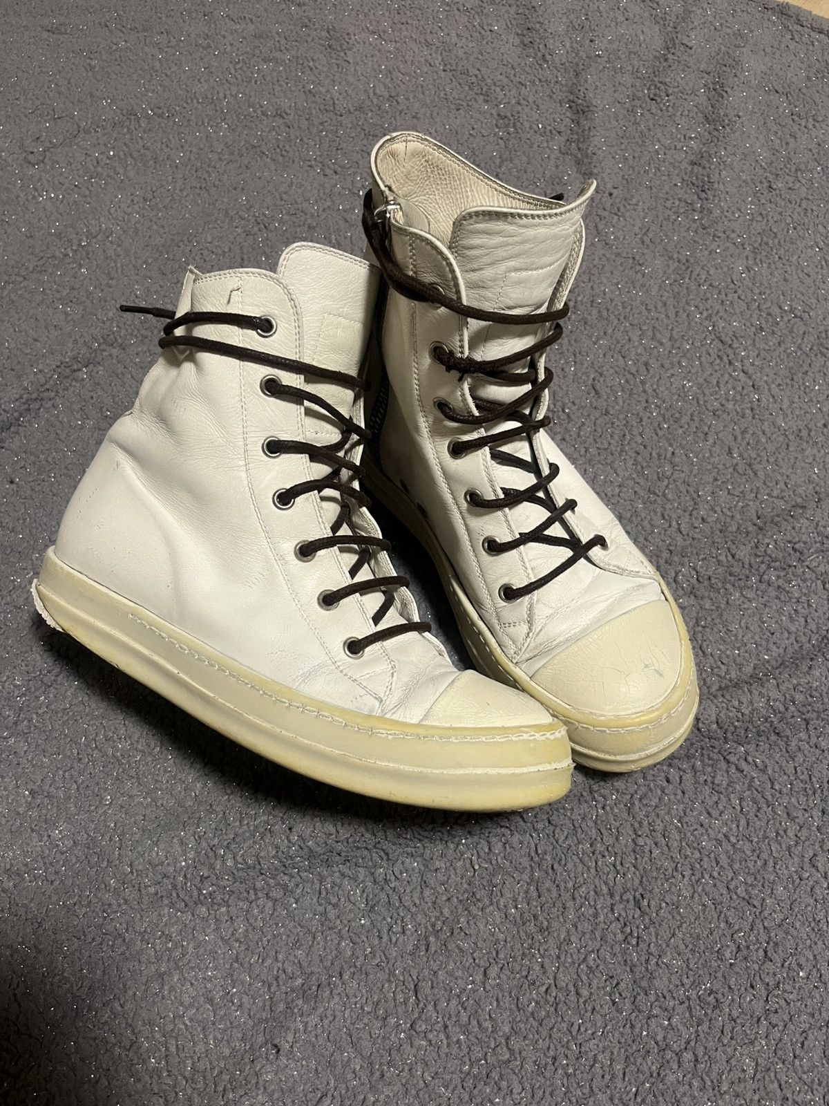 Rick Owens Rick owens ramones Size US 6.5 / EU 39-40 - 2 Thumbnail