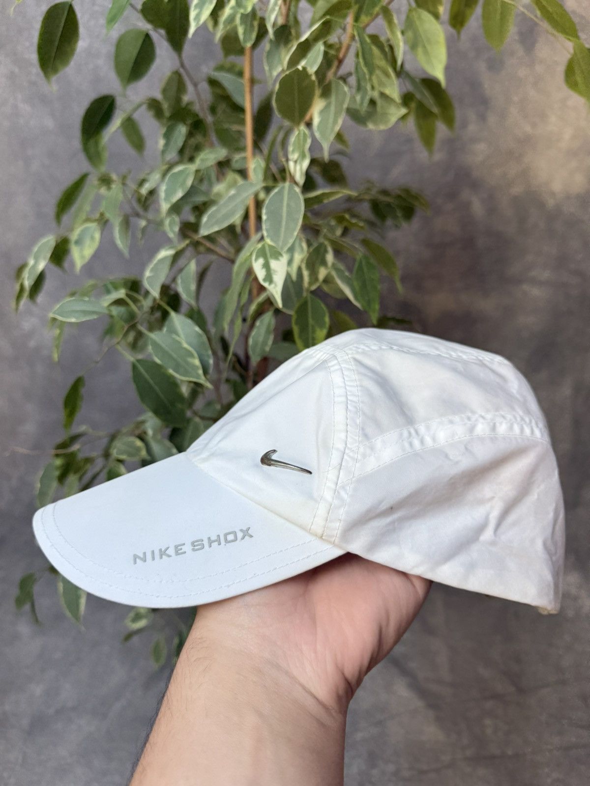 Nike × Vintage NIKE SHOX TN VINTAGE RARE CAP 2000 Y2K DRILL HAT Size ONE SIZE - 2 Thumbnail