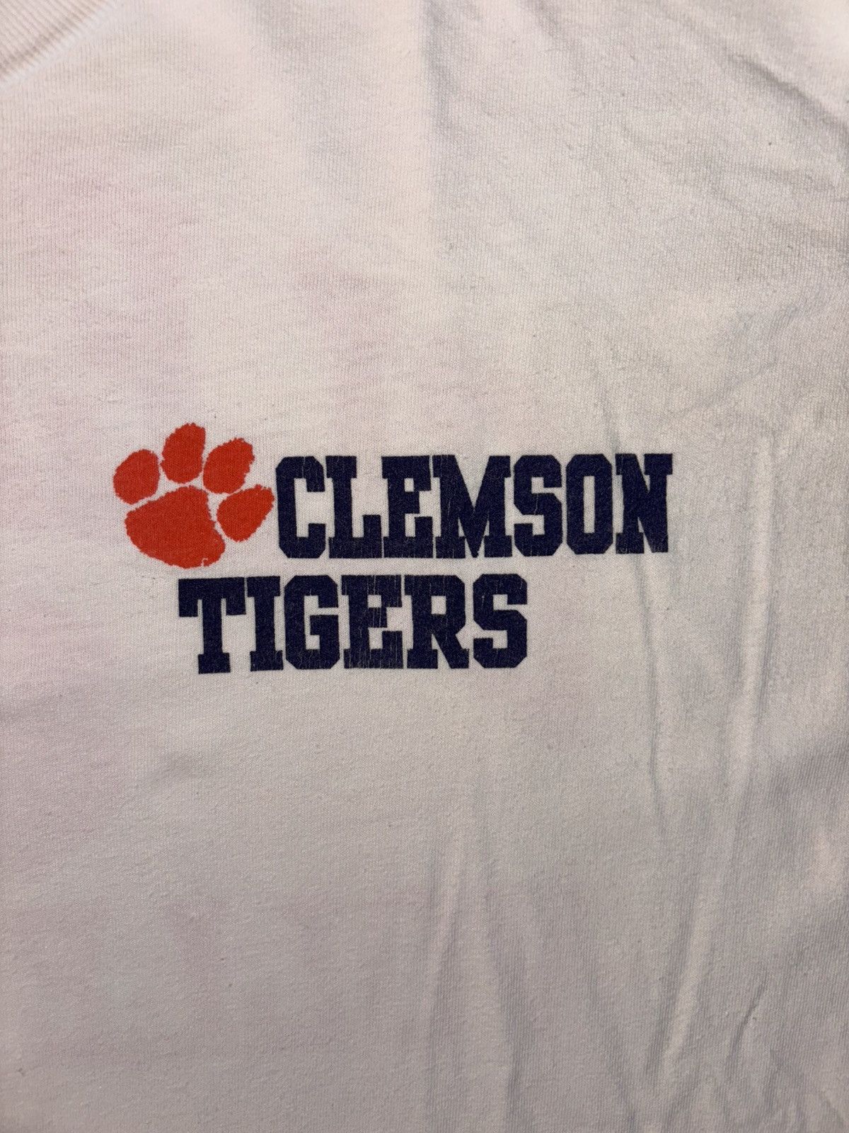Champion Vtg Champion Clemson Tigers Volleyball 90s USA Single Stitch Size US XL / EU 56 / 4 - 2 Thumbnail