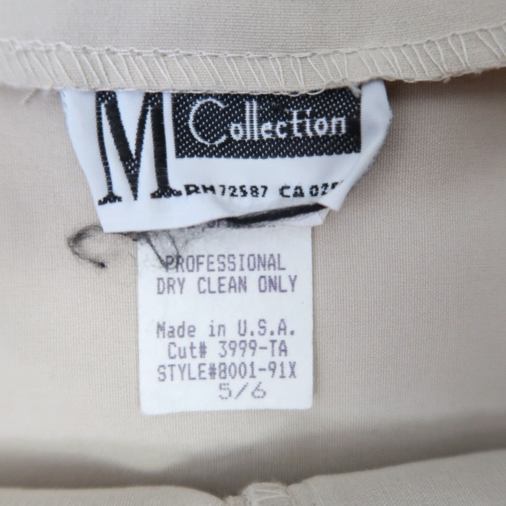 JM Collection VINTAGE 90s M Collection Cream Khaki Low Rise Mini Skirt 6 Womens Skirt Mini Casual 90s Mens Womens Size 28" / US 6 / IT 42 - 5 Thumbnail