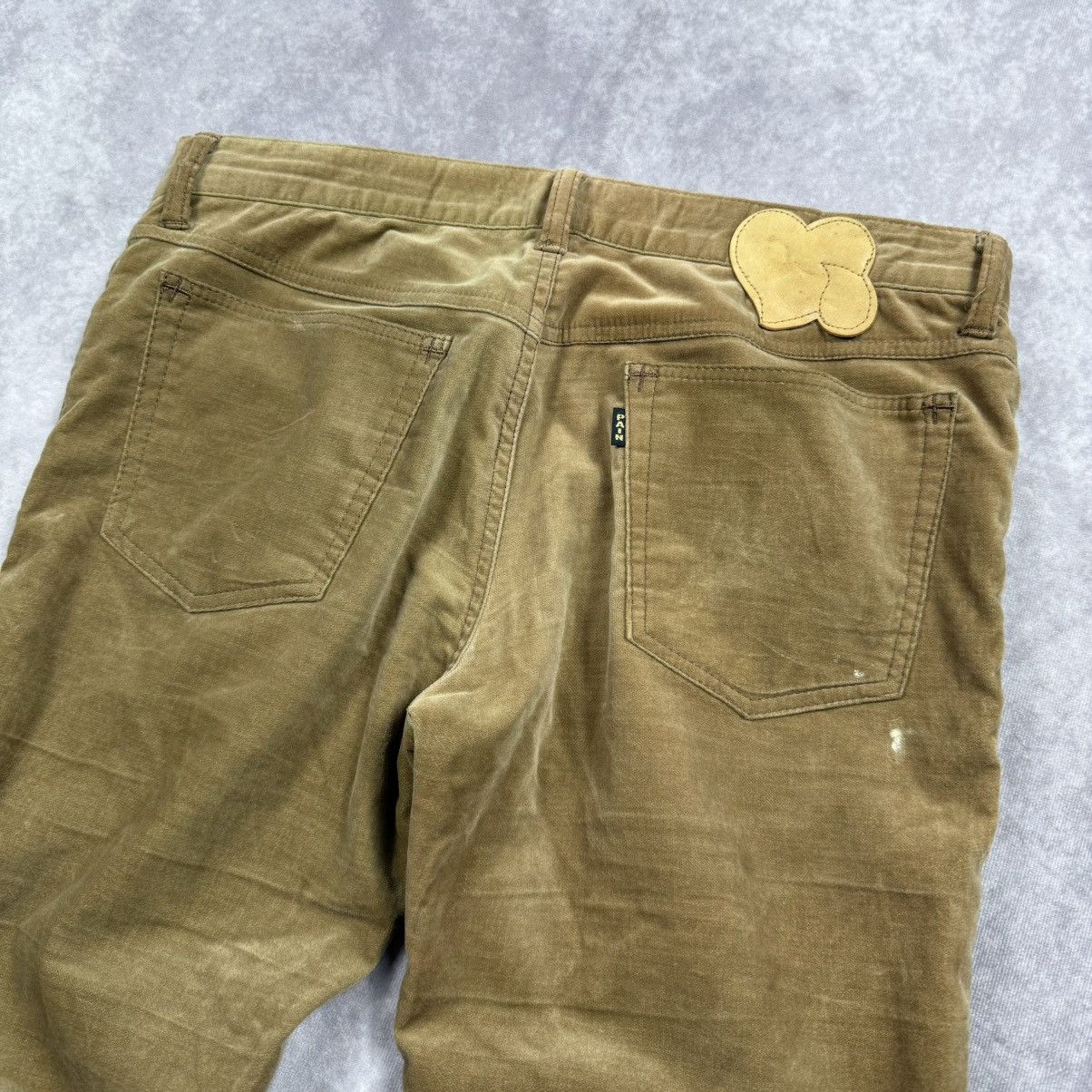 パンツ NUMBER (N)INE Zip Velvet Pants Archive Archive Number Nine Velvet Pants