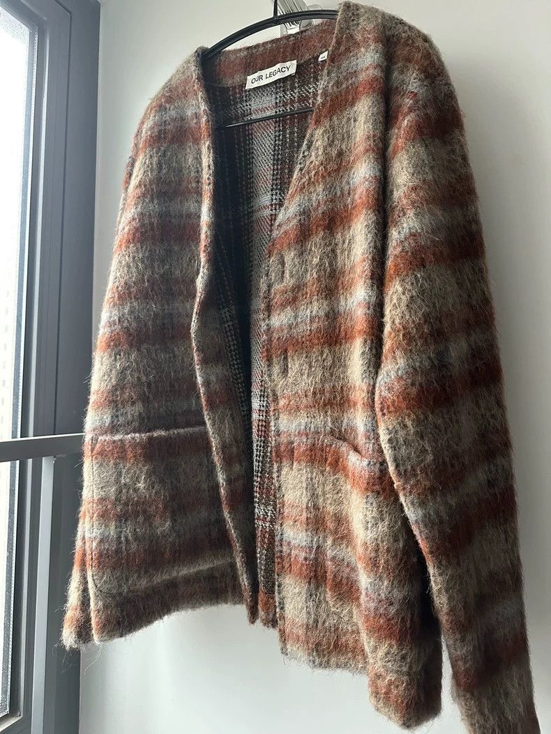 Our Legacy Our Legacy Our Legacy Wool Plaid Cardigan Sweater-2507 Size US L / EU 52-54 / 3 - 1 Thumbnail