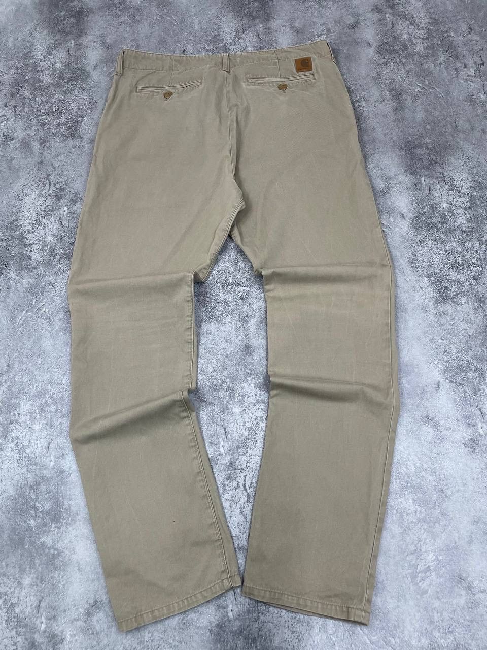 Carhartt Carhartt WIP Men Club Chino Pants Straight Fit Beige Size 36 Size US 36 / EU 52 - 1 Thumbnail