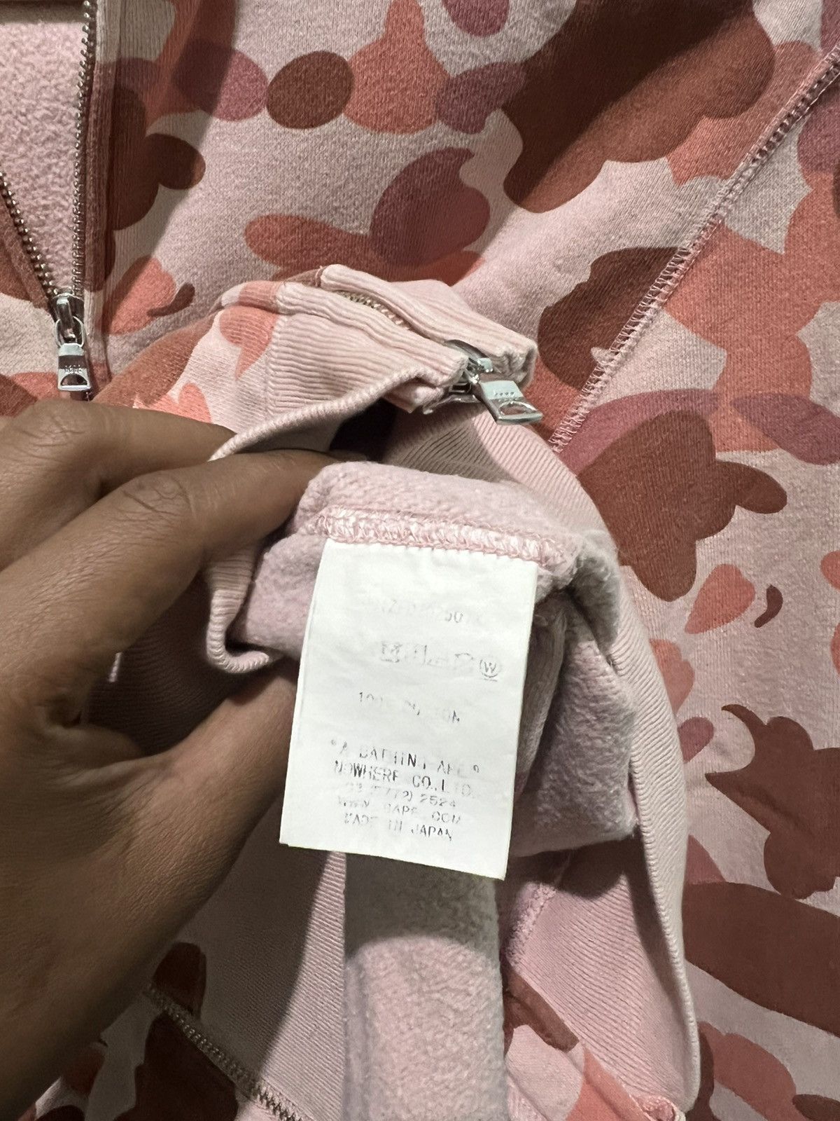 Bape BAPE WGM Camo Shark Full Zip Hoodie Size S / US 4 / IT 40 - 15 Thumbnail