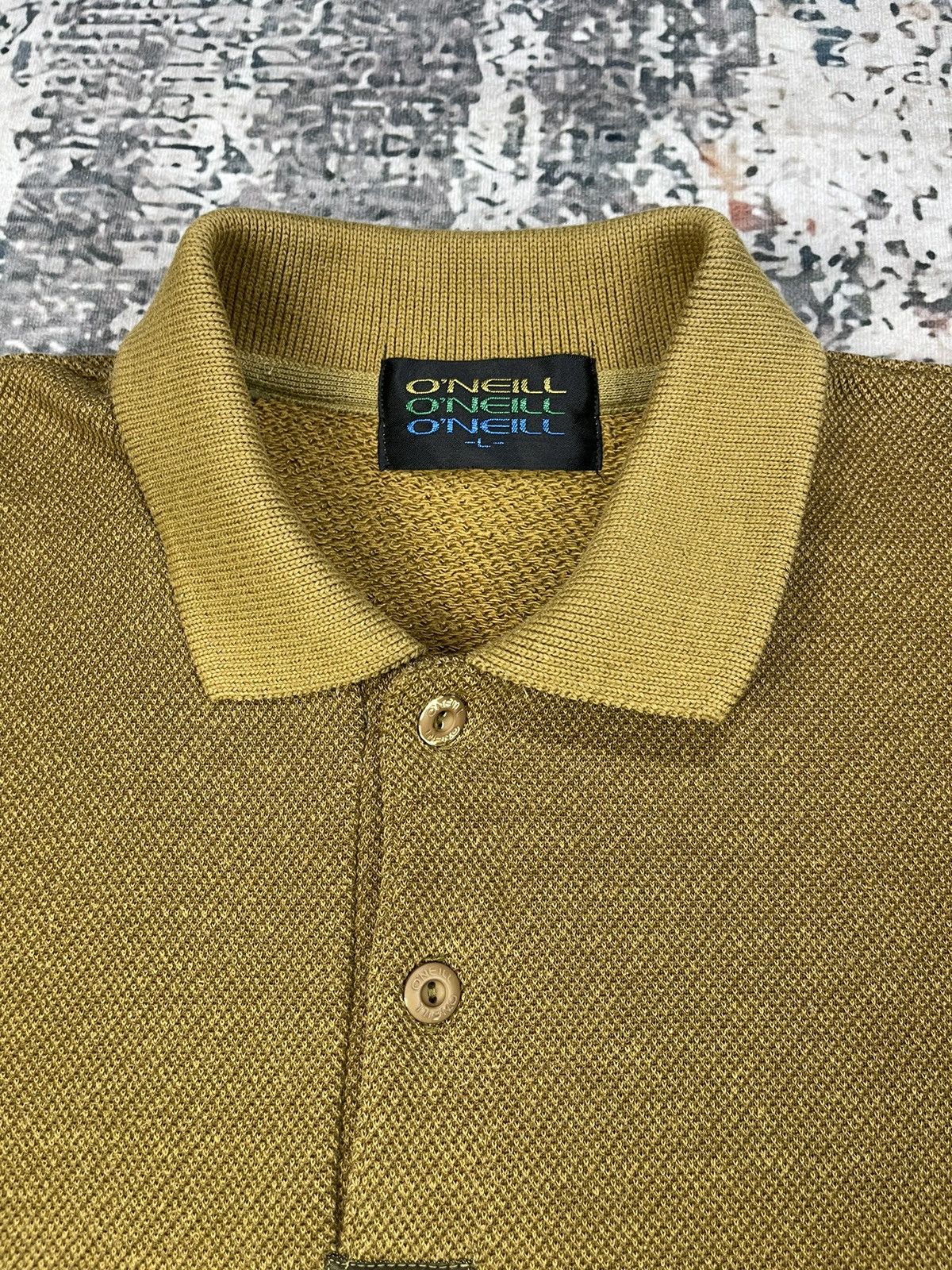 O'Neill Vintage Oneill Button Collar Polo Sweater Size US M / EU 48-50 / 2 - 9 Thumbnail