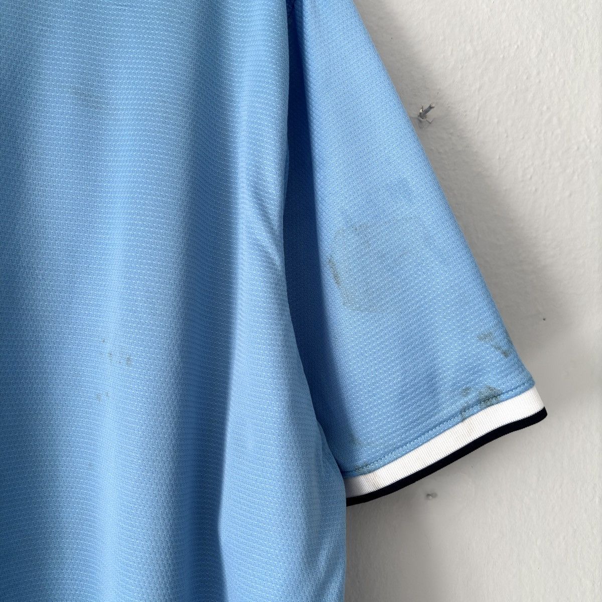 Nike 2013 2014 Manchester City Nike Home Kit Shirt Soccer Jersey Size US XXL / EU 58 / 5 - 8 Thumbnail
