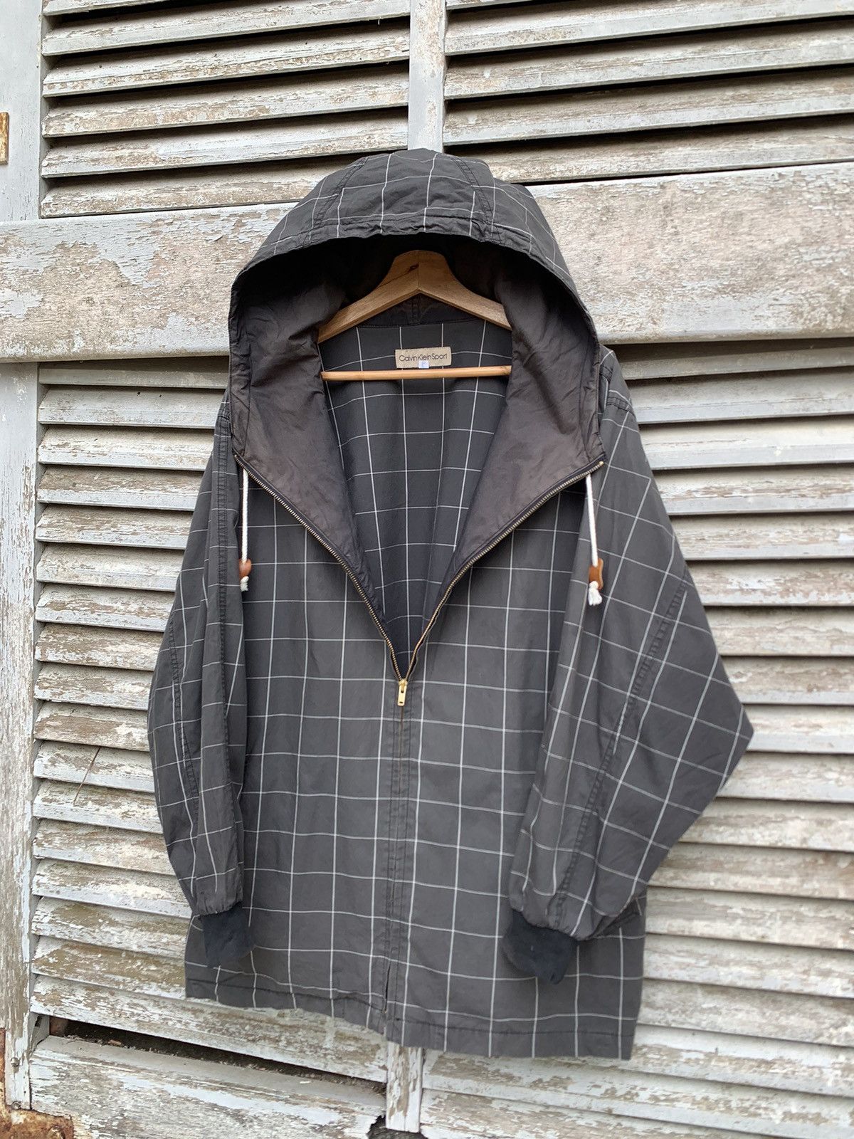 Calvin Klein Calvin Klein Flannel Hooded Jacket Size US L / EU 52-54 / 3 - 1 Thumbnail