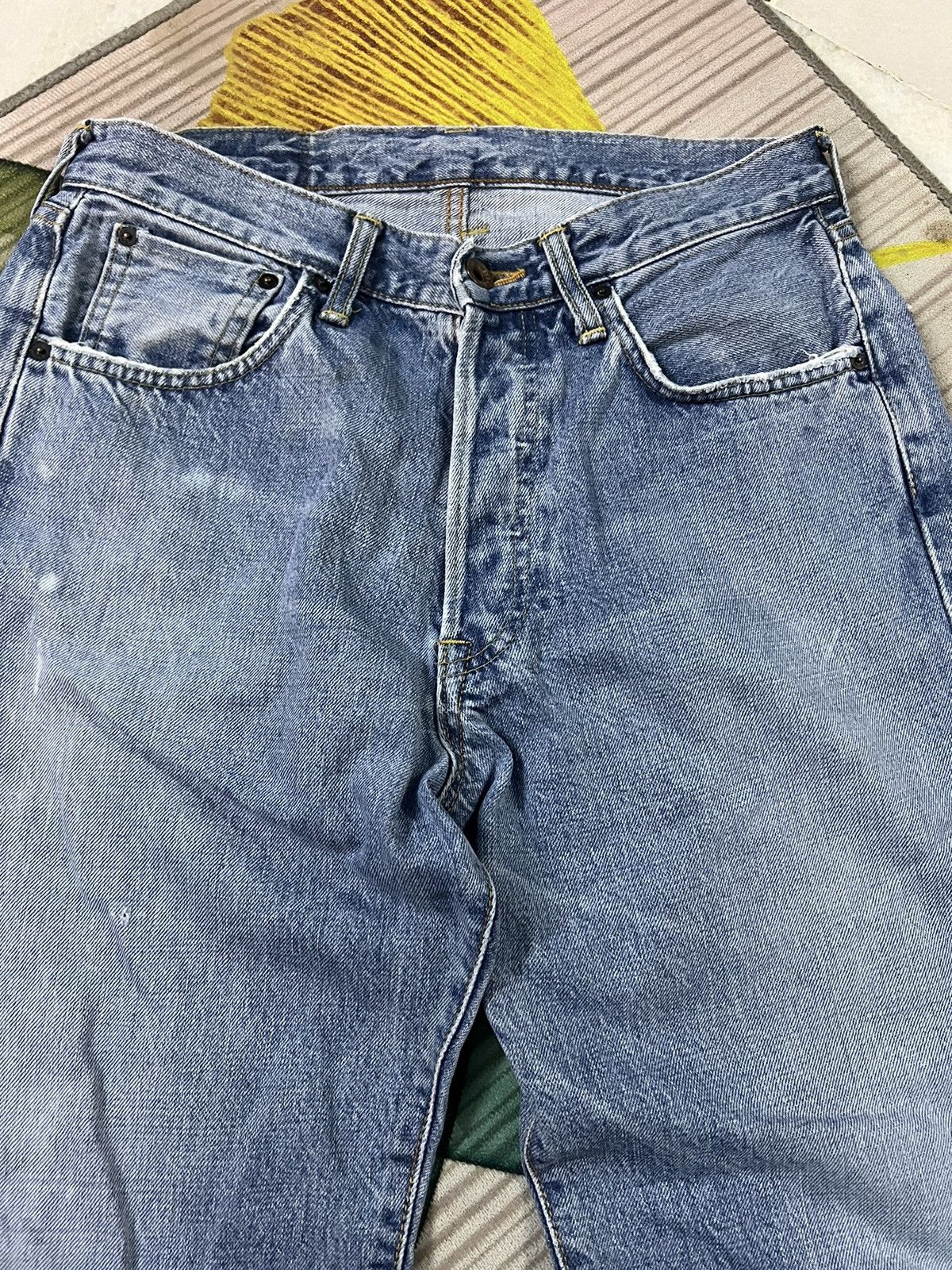 Edwin × If Six Was Nine × Japanese Brand Vintage Edwin 505X Selvedge Baggy Jeans Japan Size US 30 / EU 46 - 4 Thumbnail