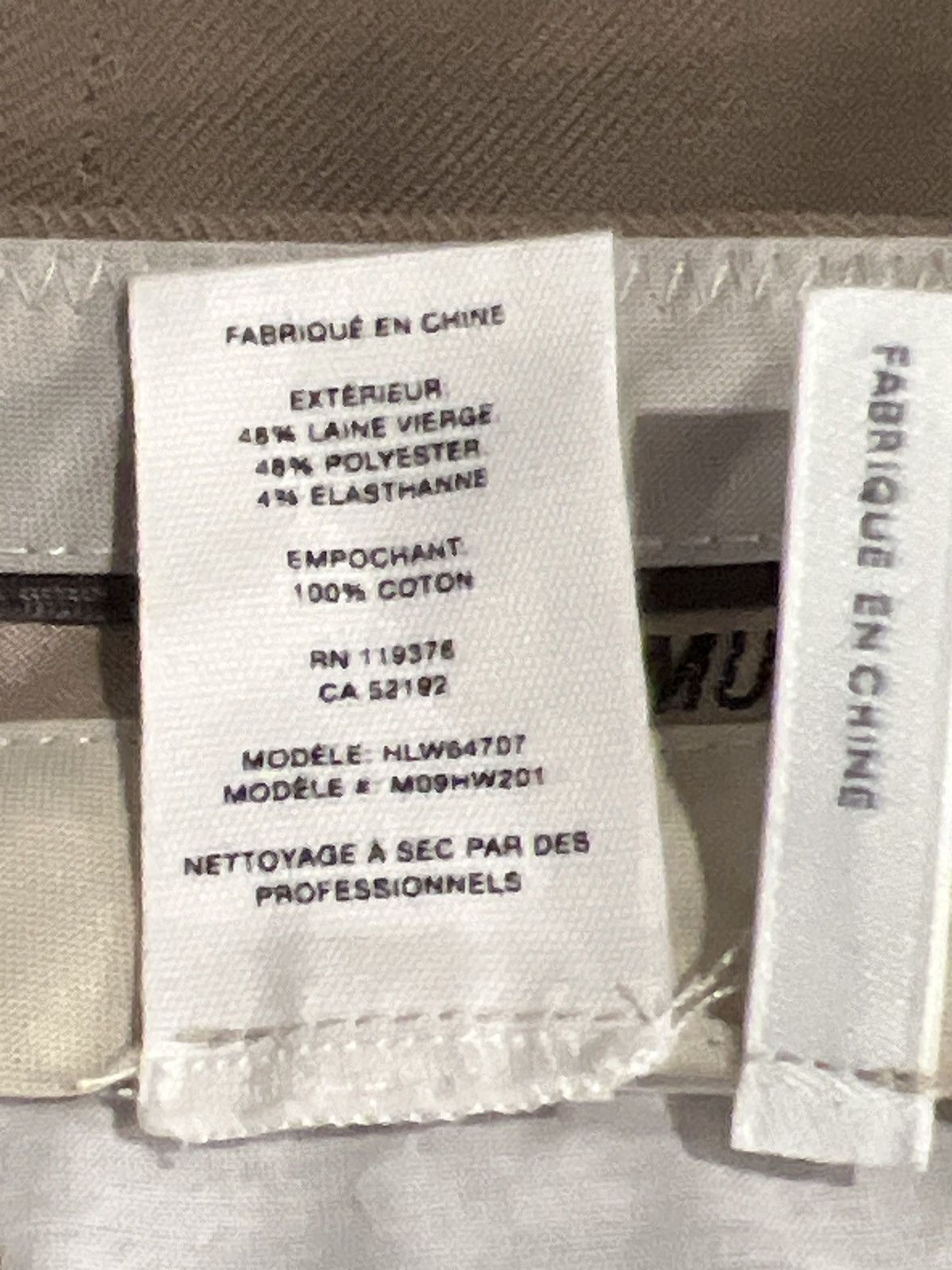 Helmut Lang Helmut Lang Taupe Pinched Seam Trousers Size 2 Size 26" / US 2 / IT 38 - 14 Thumbnail