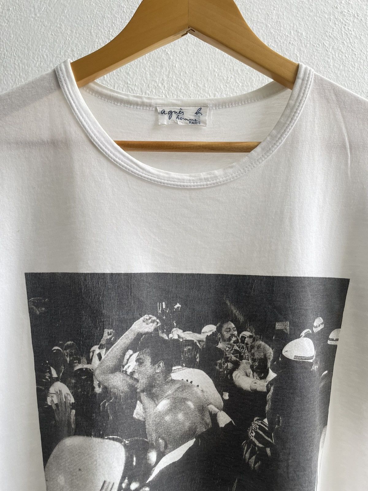 agnes b. Vintage Agnes B Homme Muhammad Ali Shirts Size US M / EU 48-50 / 2 - 4 Thumbnail