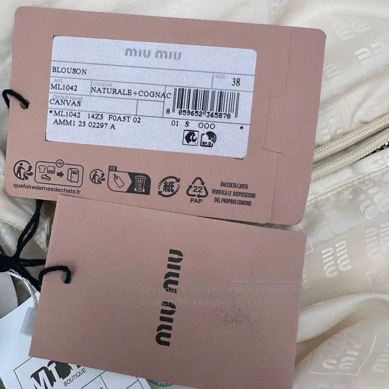 Miu Miu Miu Miu 38 Full logo hooded dress Size M / US 6-8 / IT 42-44 - 7 Thumbnail